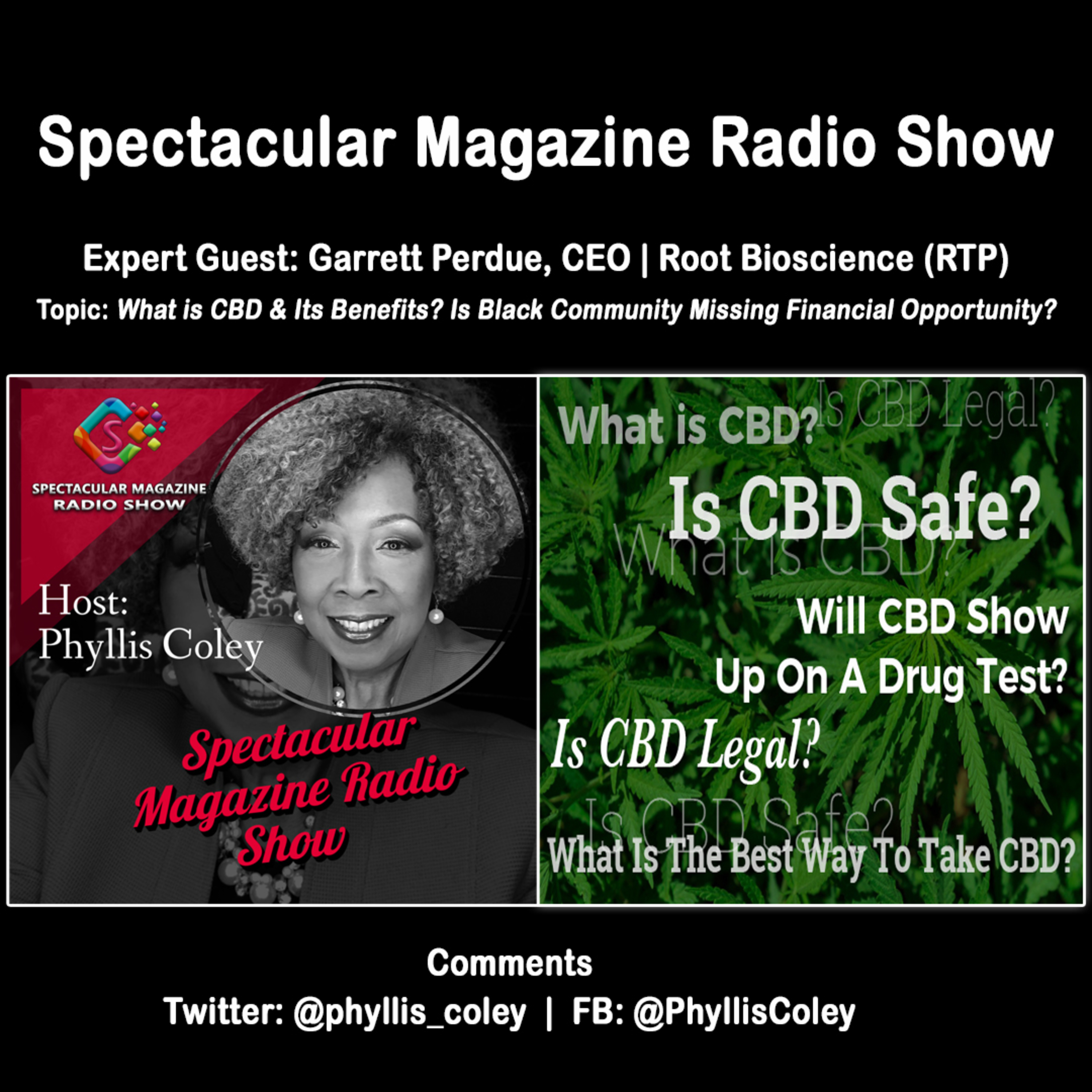 Spectacular Magazine Radio Show: What Is CBD, Its Uses, Its Financial Opportunity?