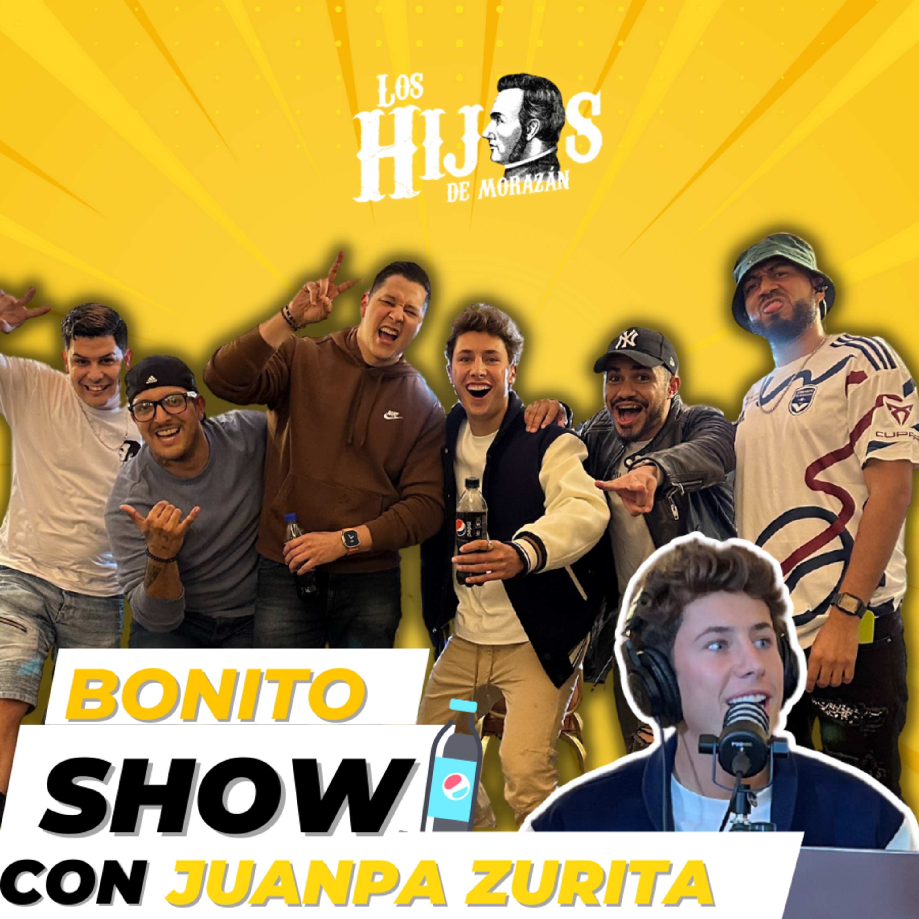 JUANPA ZURITA EN EL BONITO SHOW LOS HIJOS DE MORAZÁN.