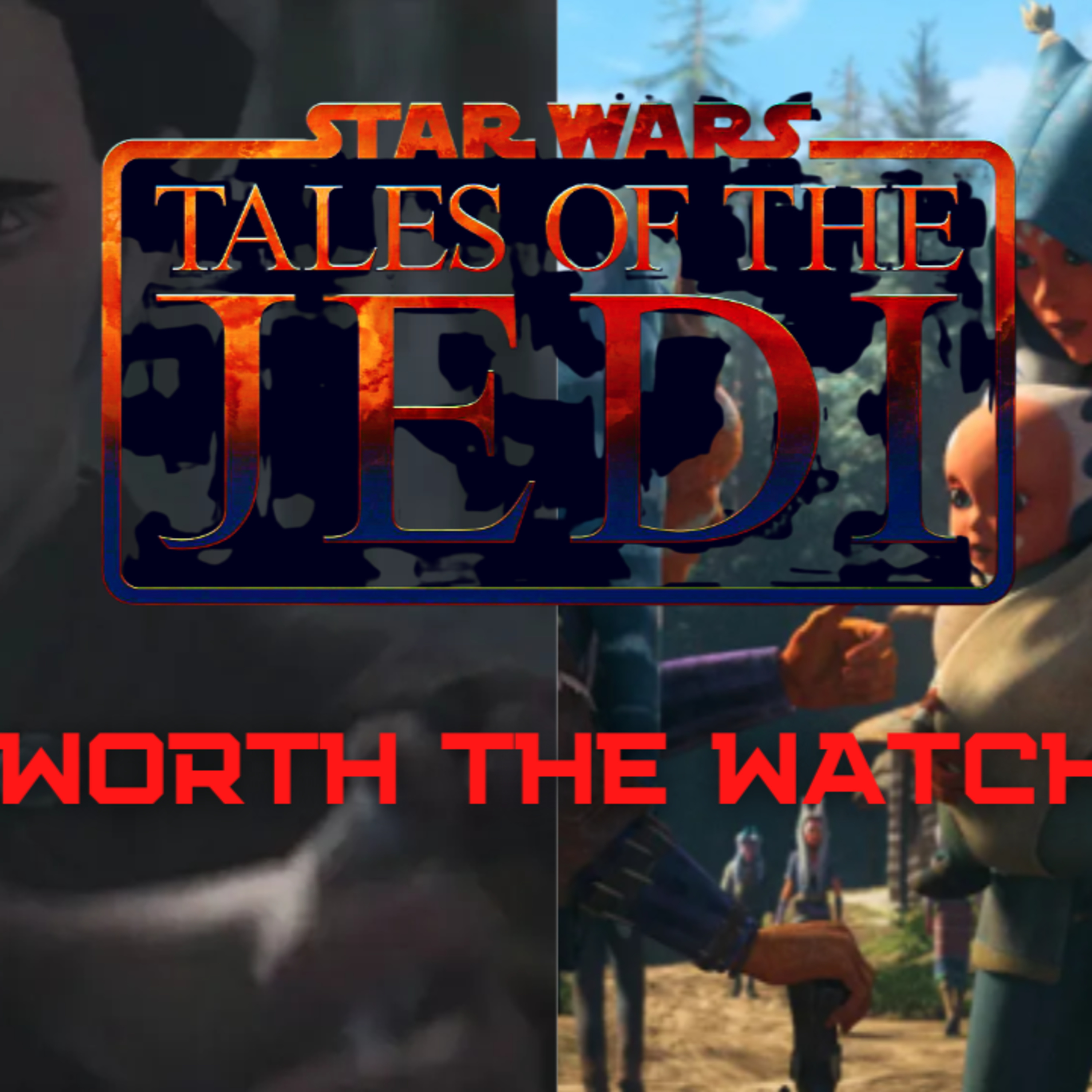 Tales of the Jedi episode artwork