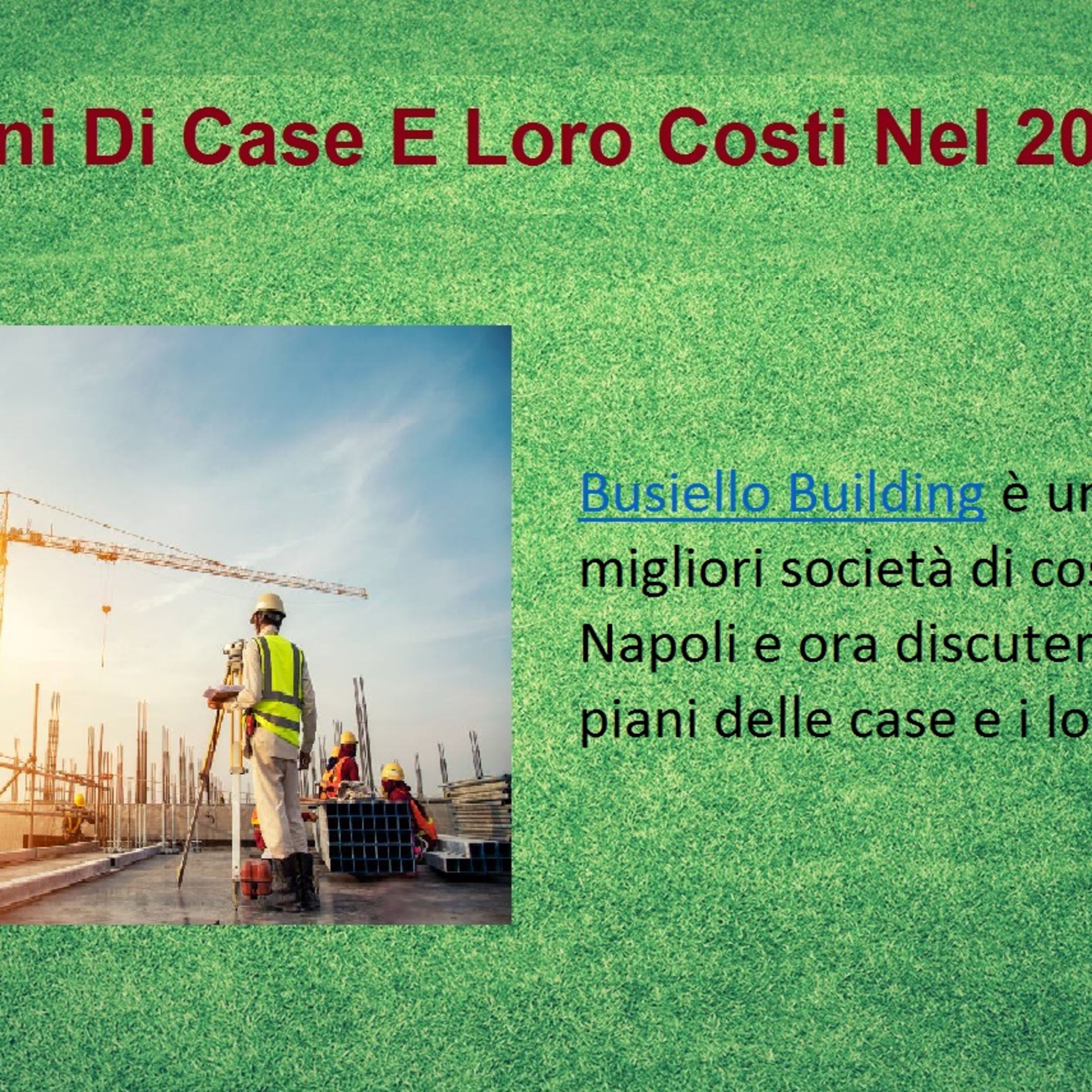 Busiello Building SRL