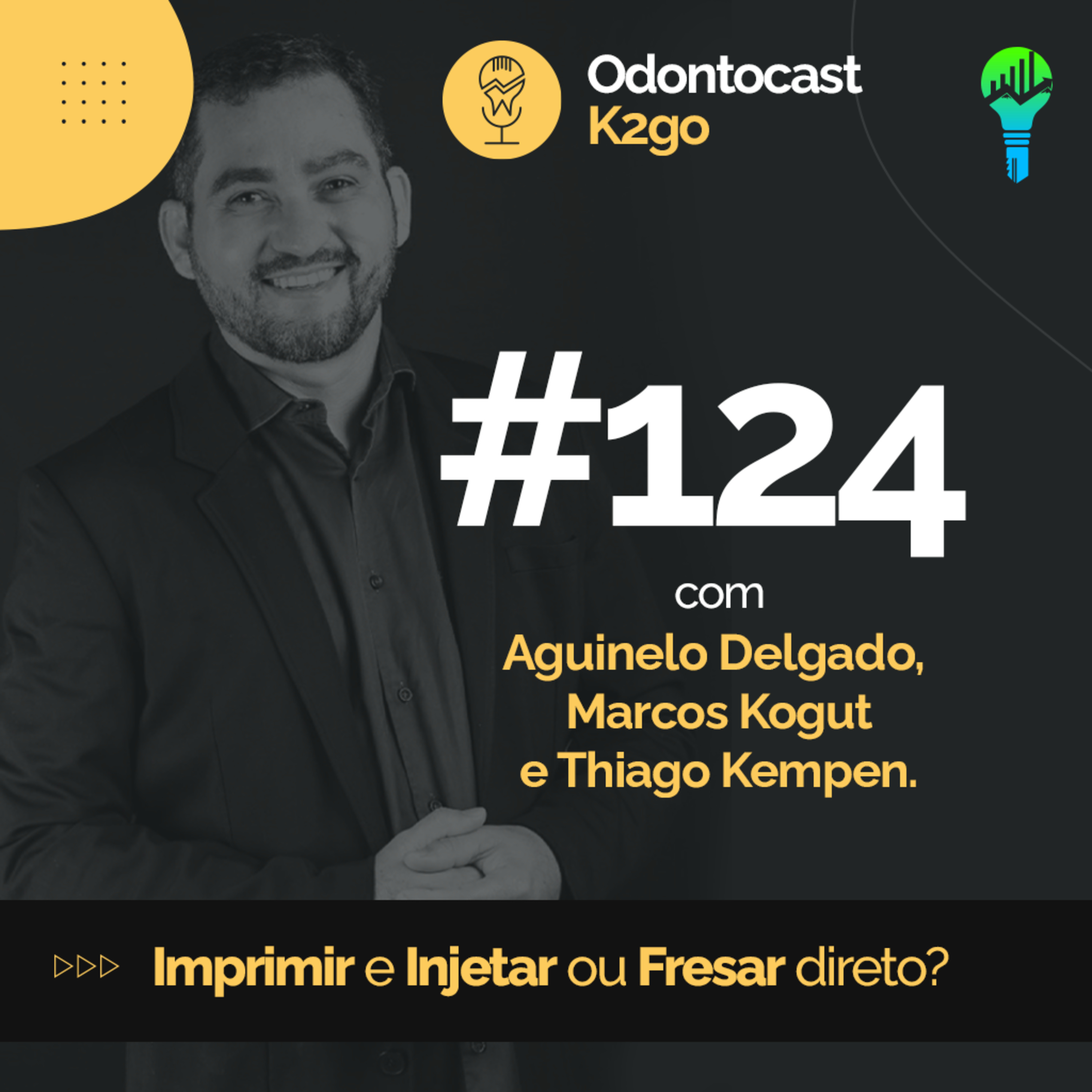 Episódio 124 - Imprimir e Injetar ou Fresar Direto? Com Aguinelo Delgado episode artwork