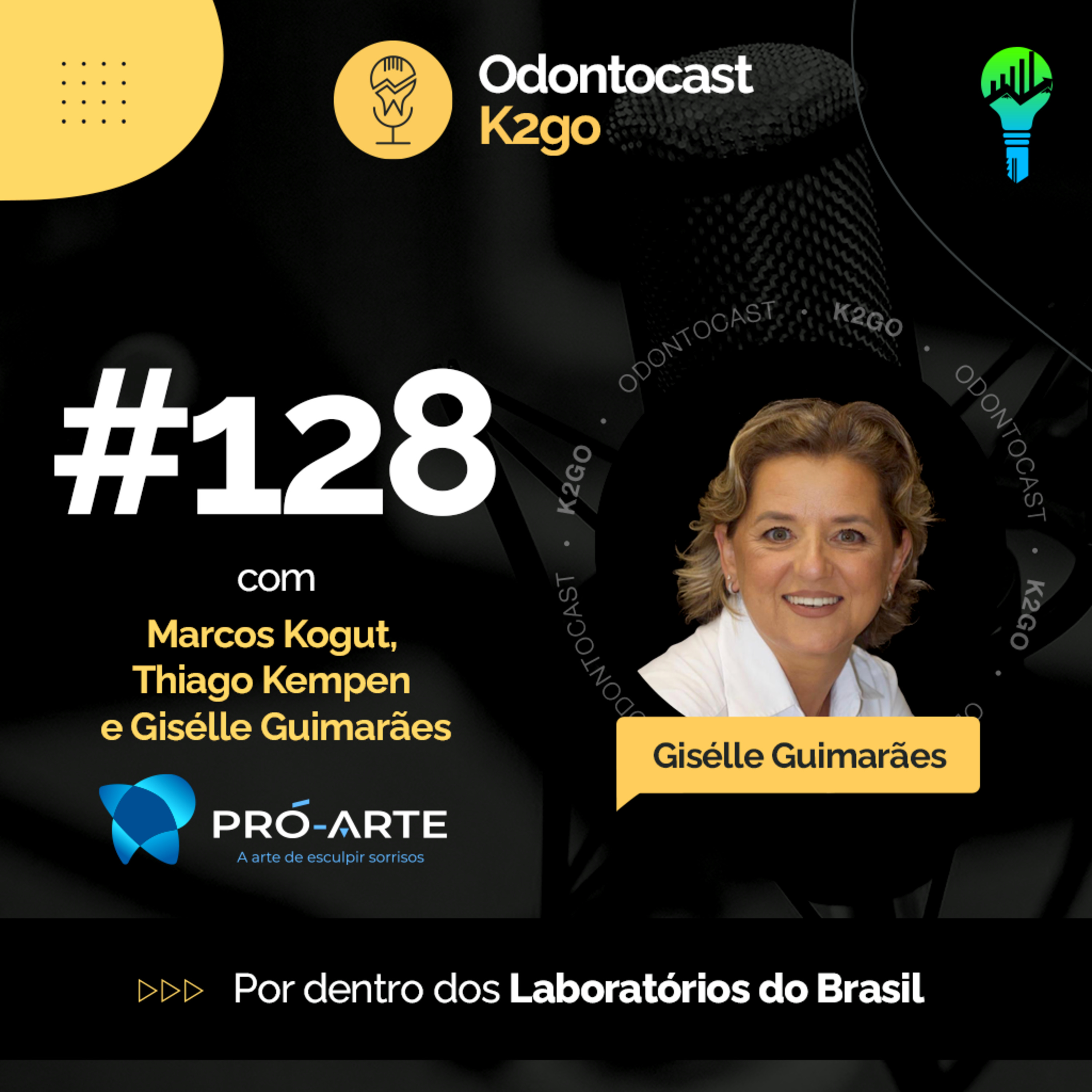 Episódio 128 - Por Dentro do Laboratório Pró-Arte com Gisélle Guimarães episode artwork