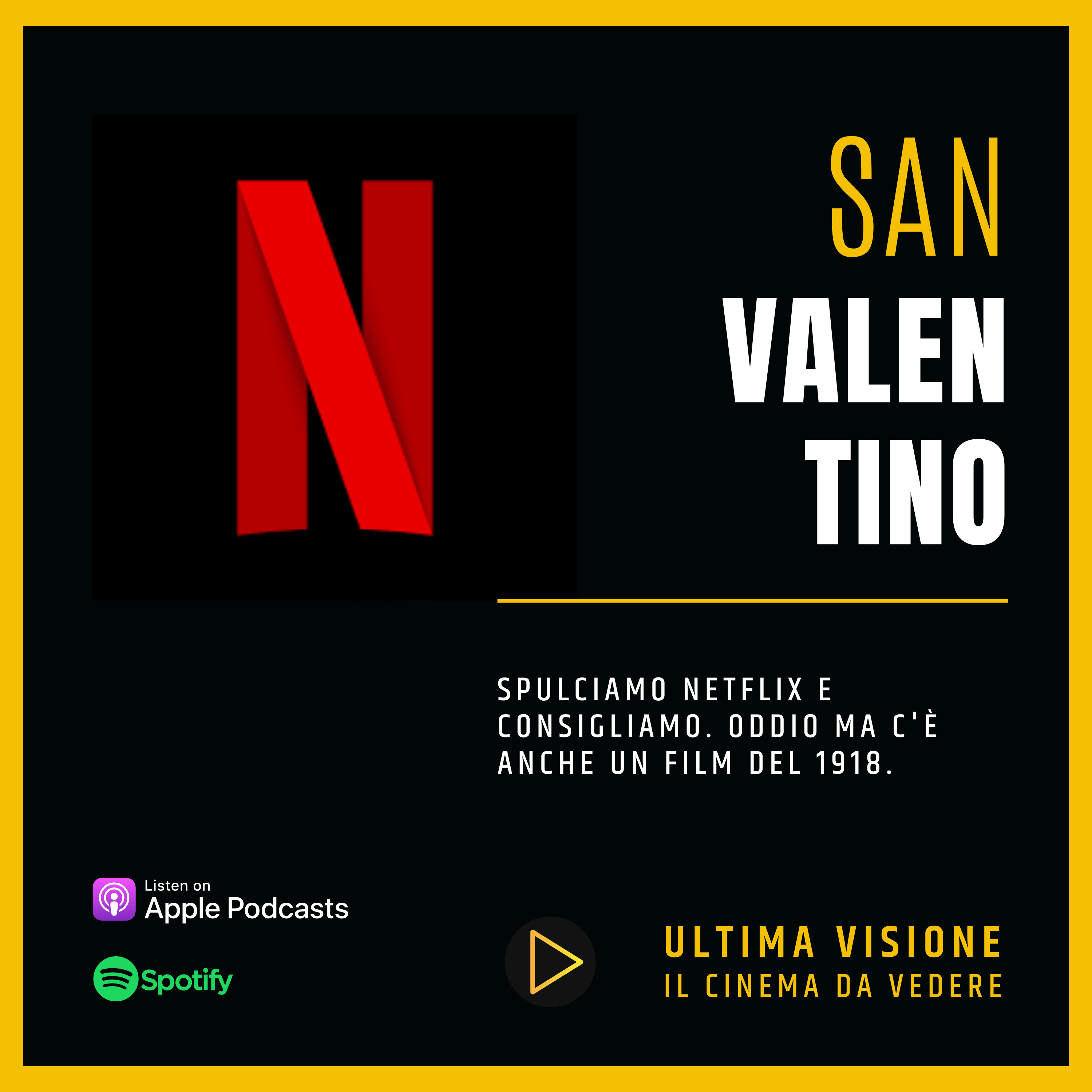 ULTIMA VISIONE. Il Cinema da vedere in una scala da 1 a 10, escluso il 7.