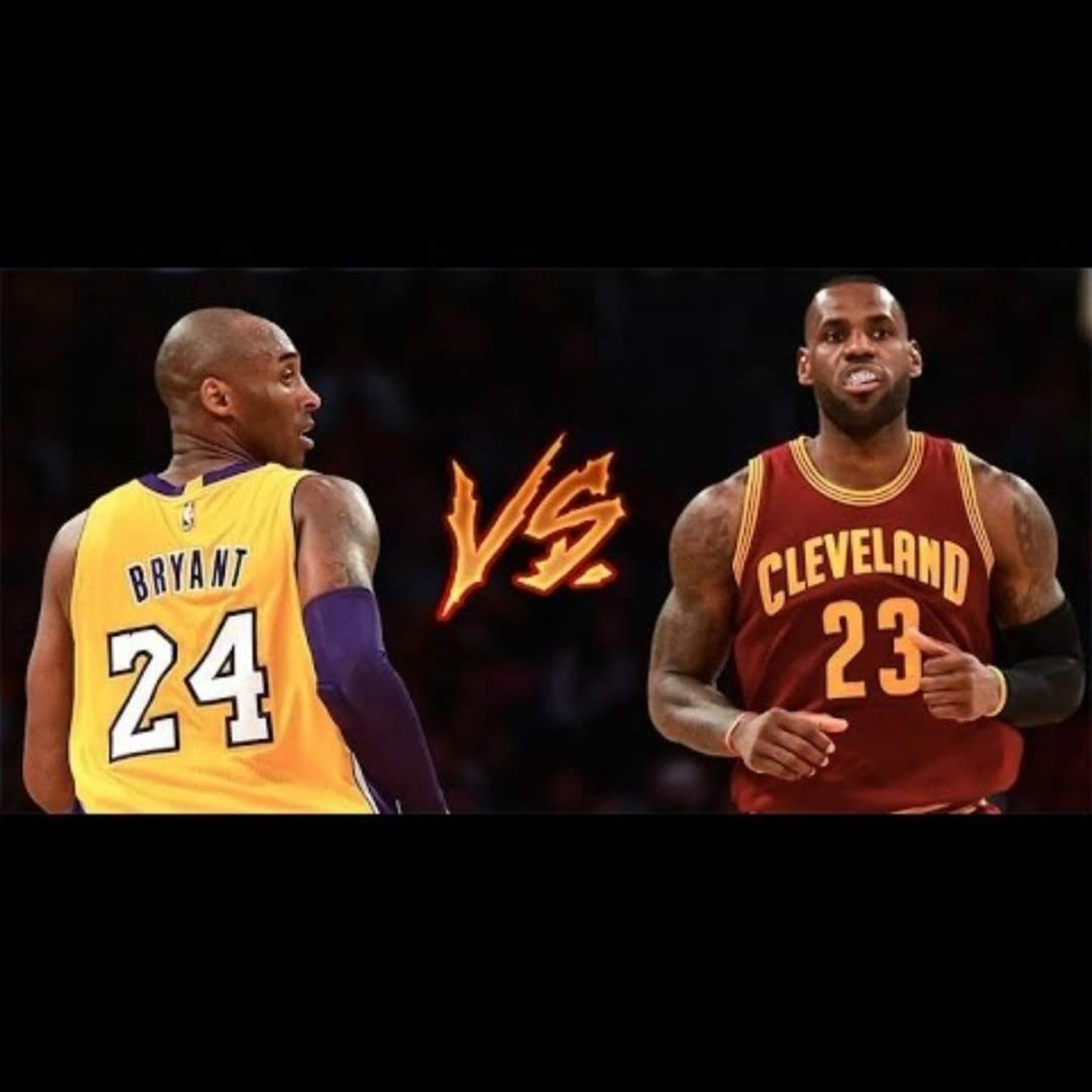 Kobe Bryant vs Lebron James episode artwork
