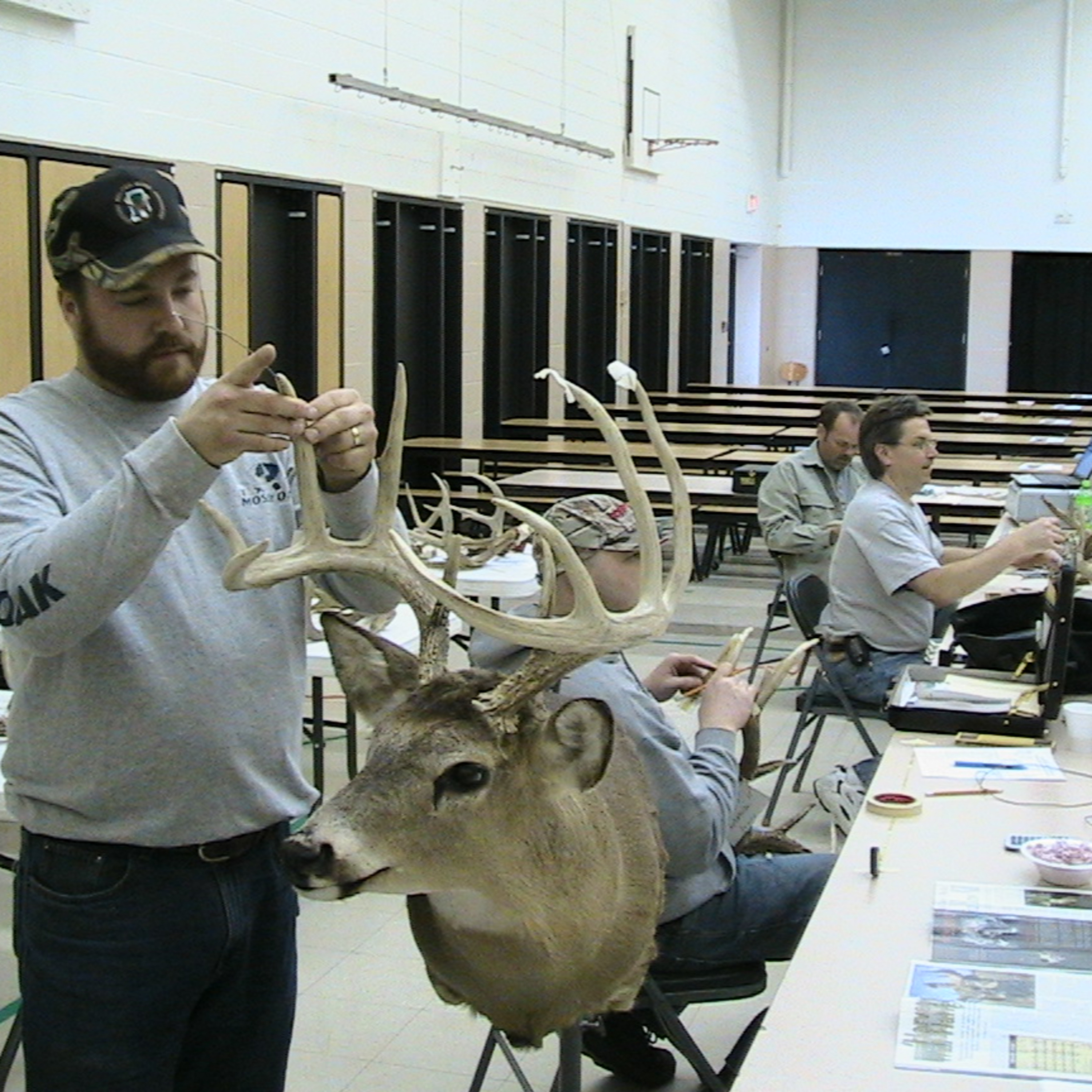 Scott Werstler with Hoosier Record Book 