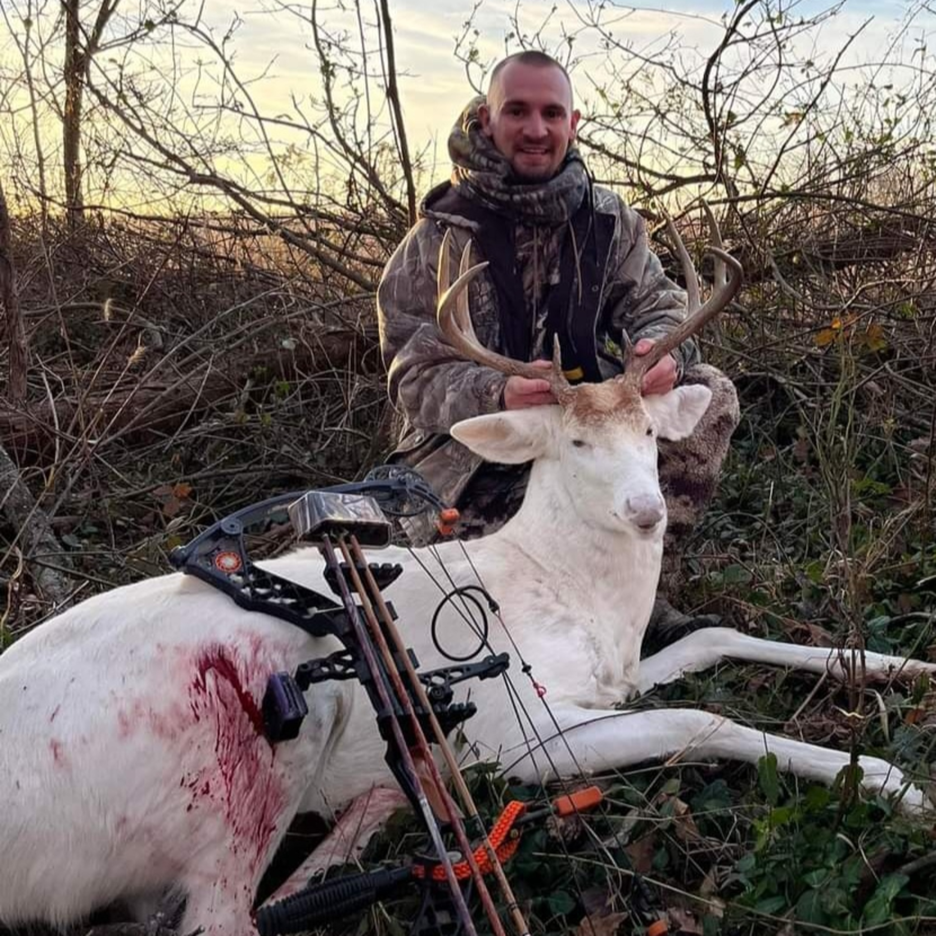 Brian Winslow's Albino Buck 