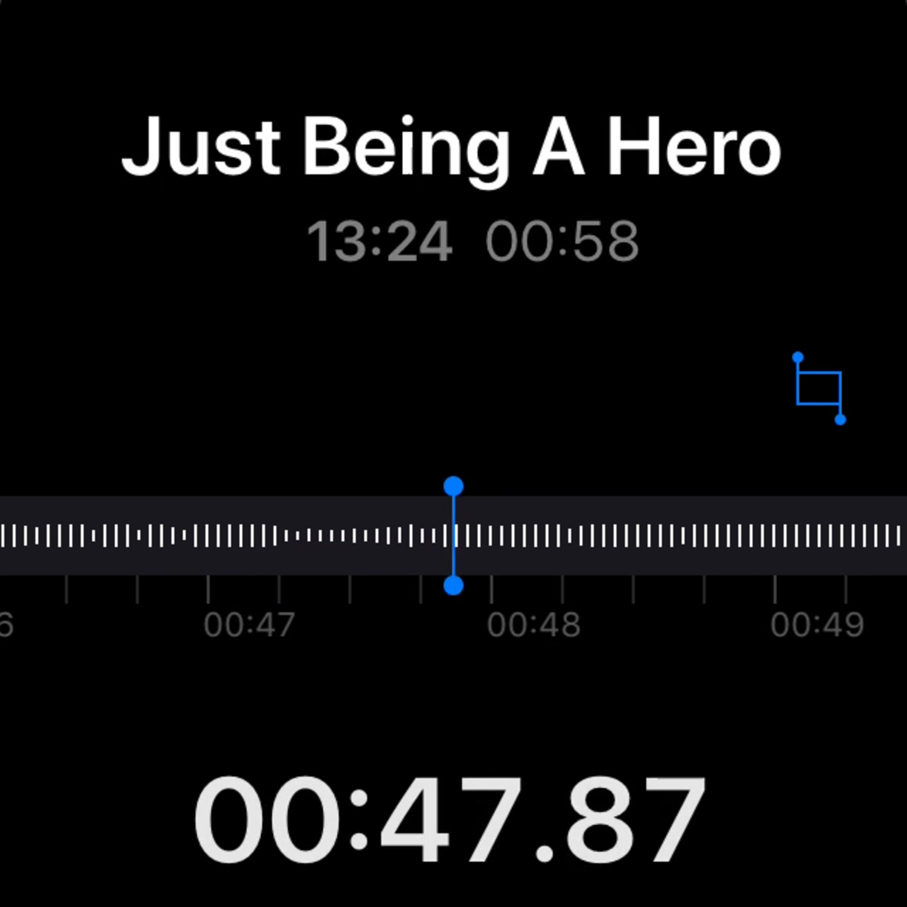 Just Being A Hero episode artwork