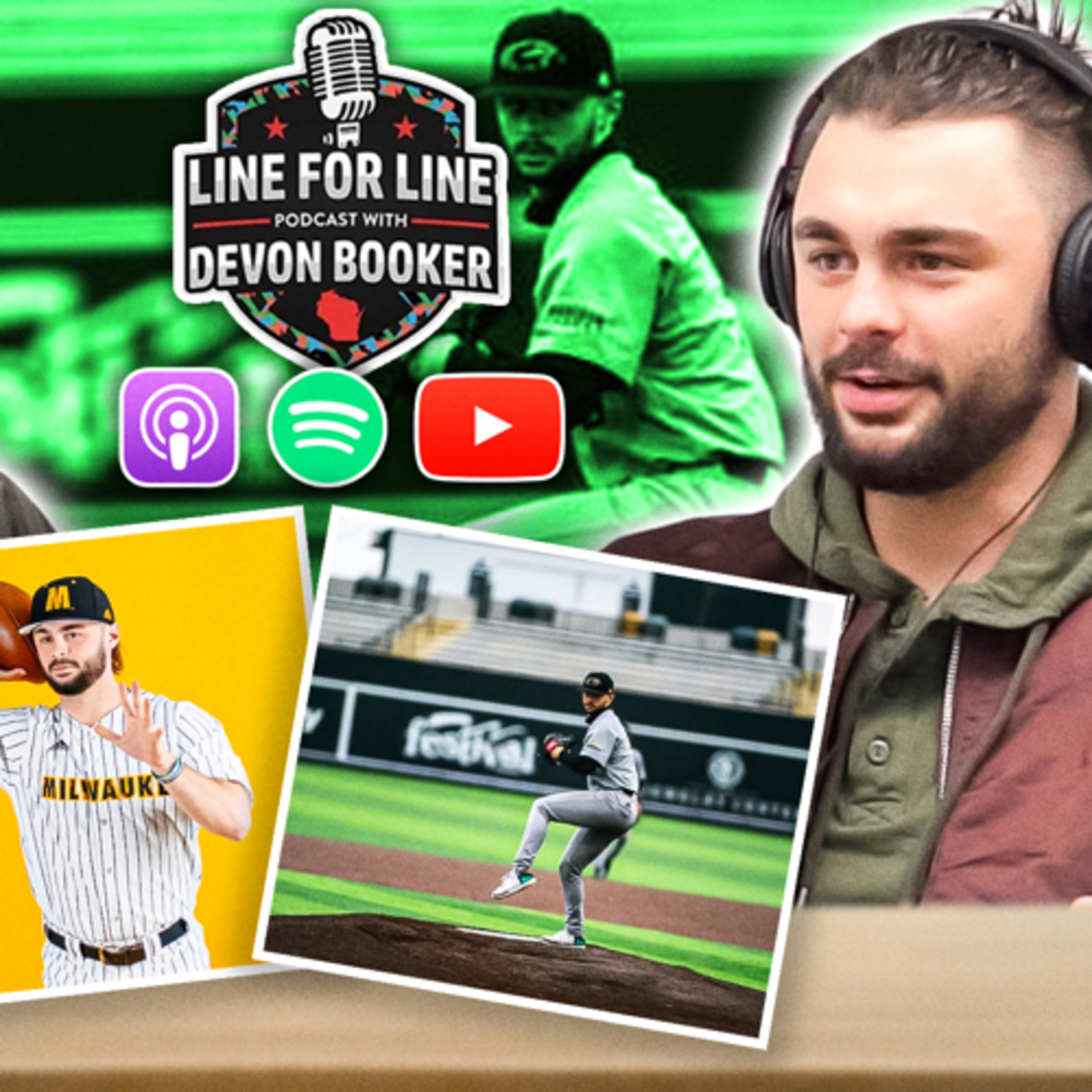 The Adam LaRock Interview: Milwaukee Baseball, disk golf, college journey & starting a podcast.  episode artwork