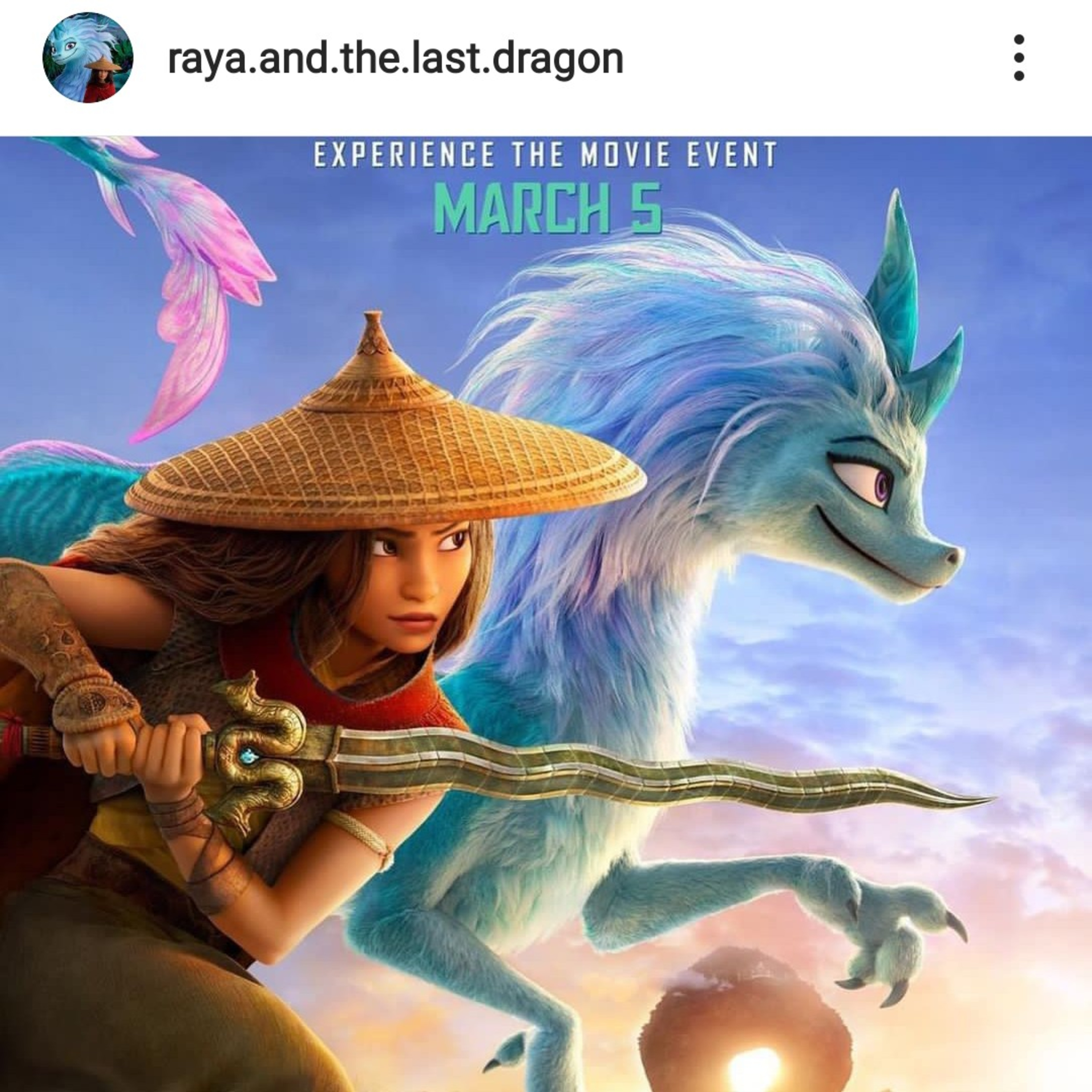 Raya and The Last Dragon Disney Movie episode artwork