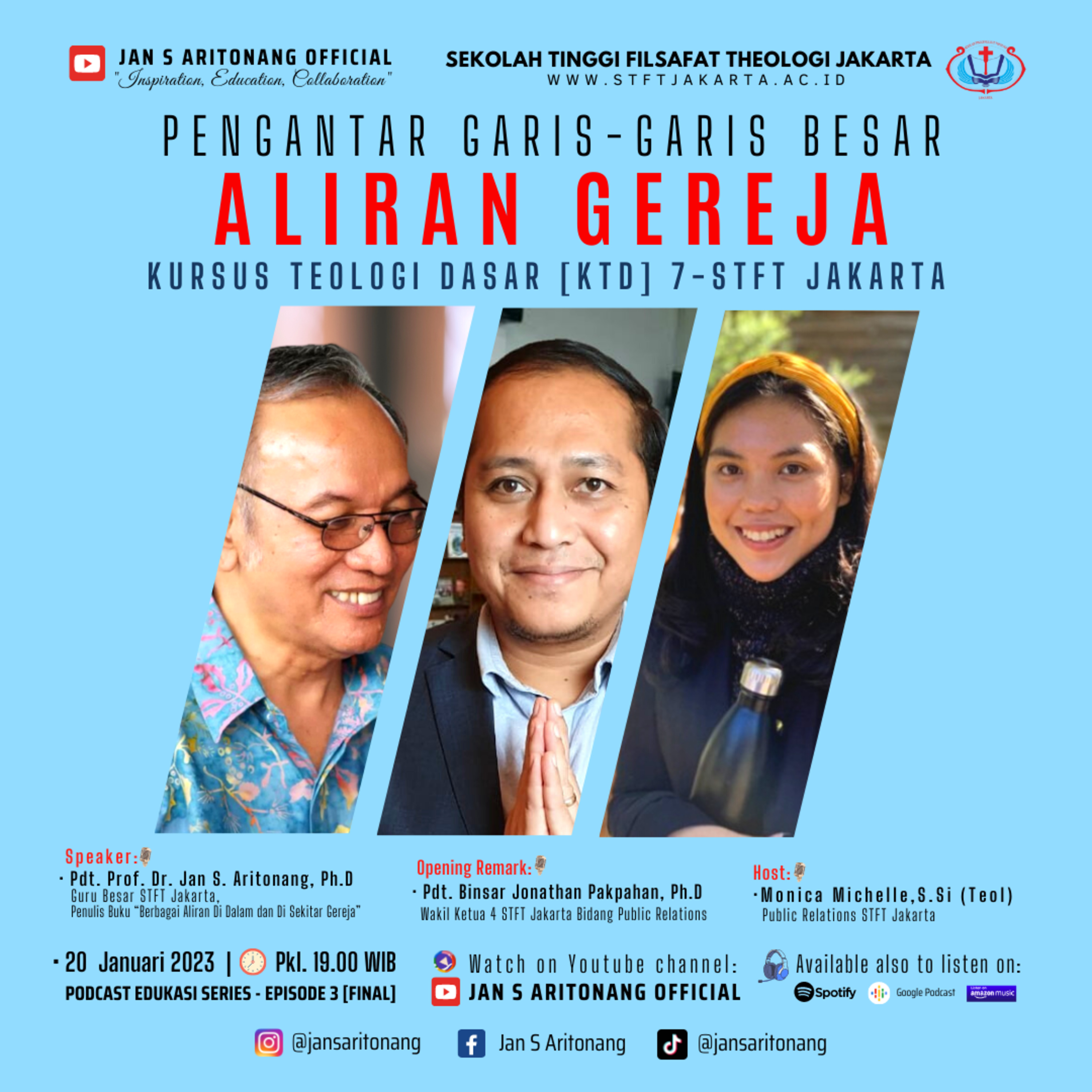 Jan S Aritonang Official
