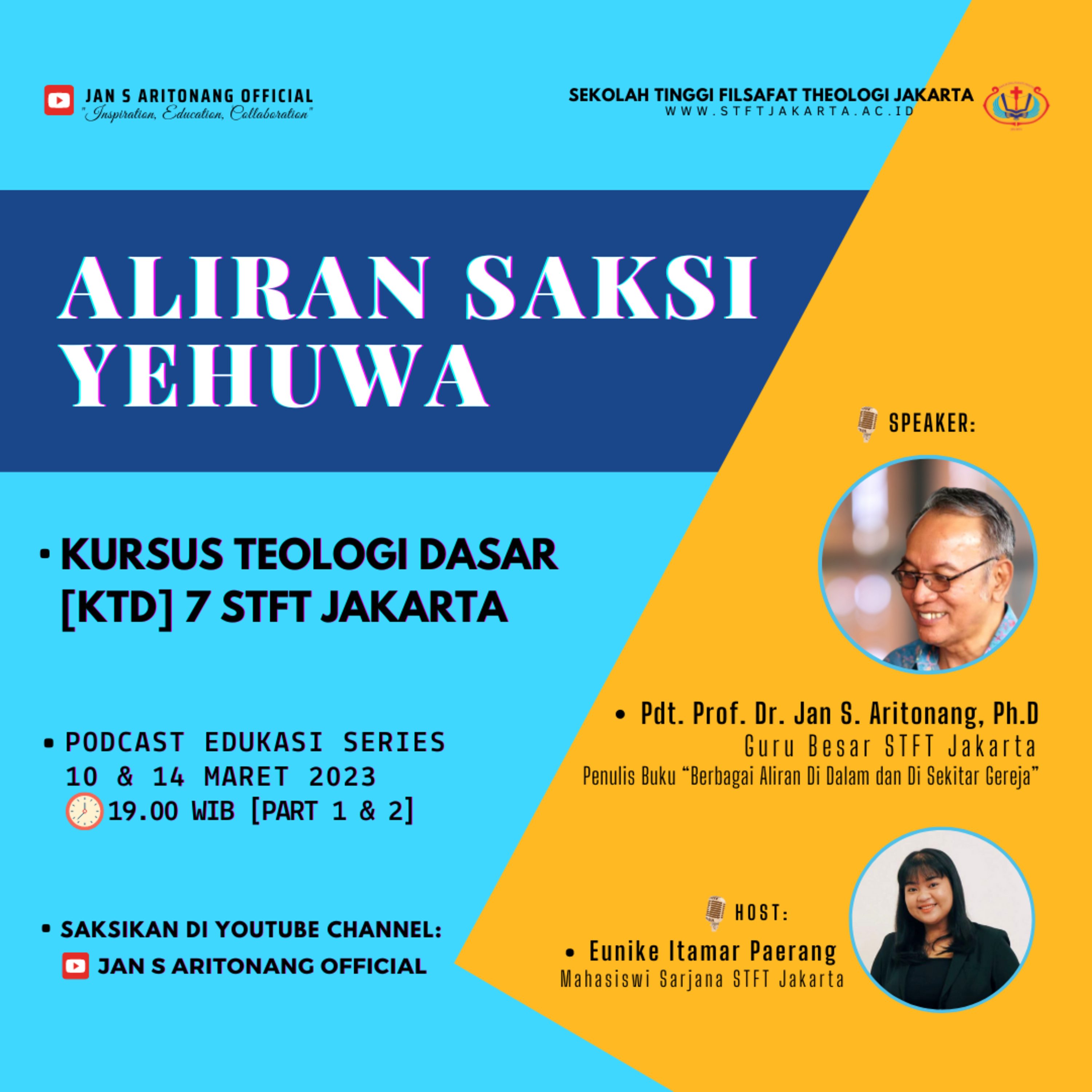 Jan S Aritonang Official