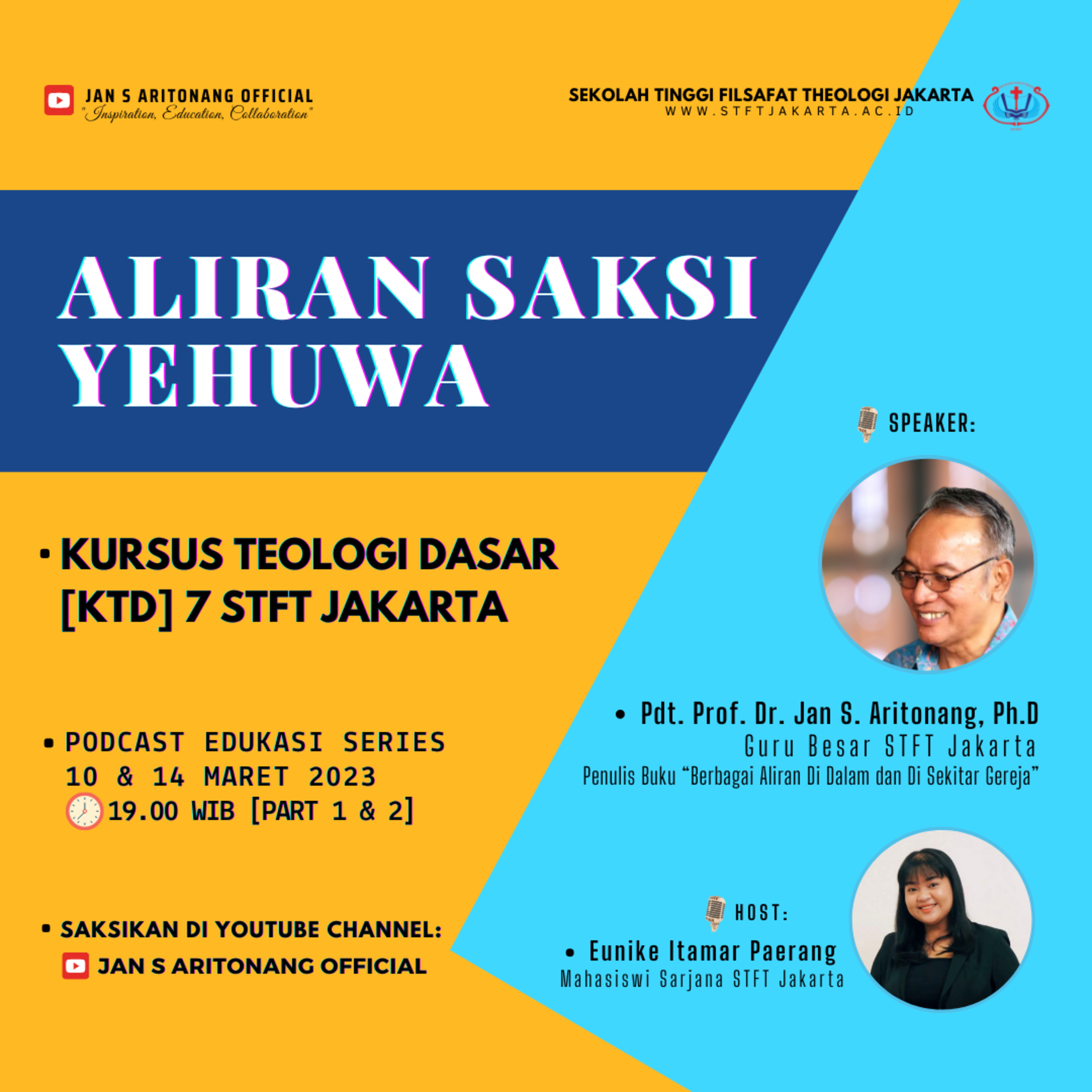 Jan S Aritonang Official