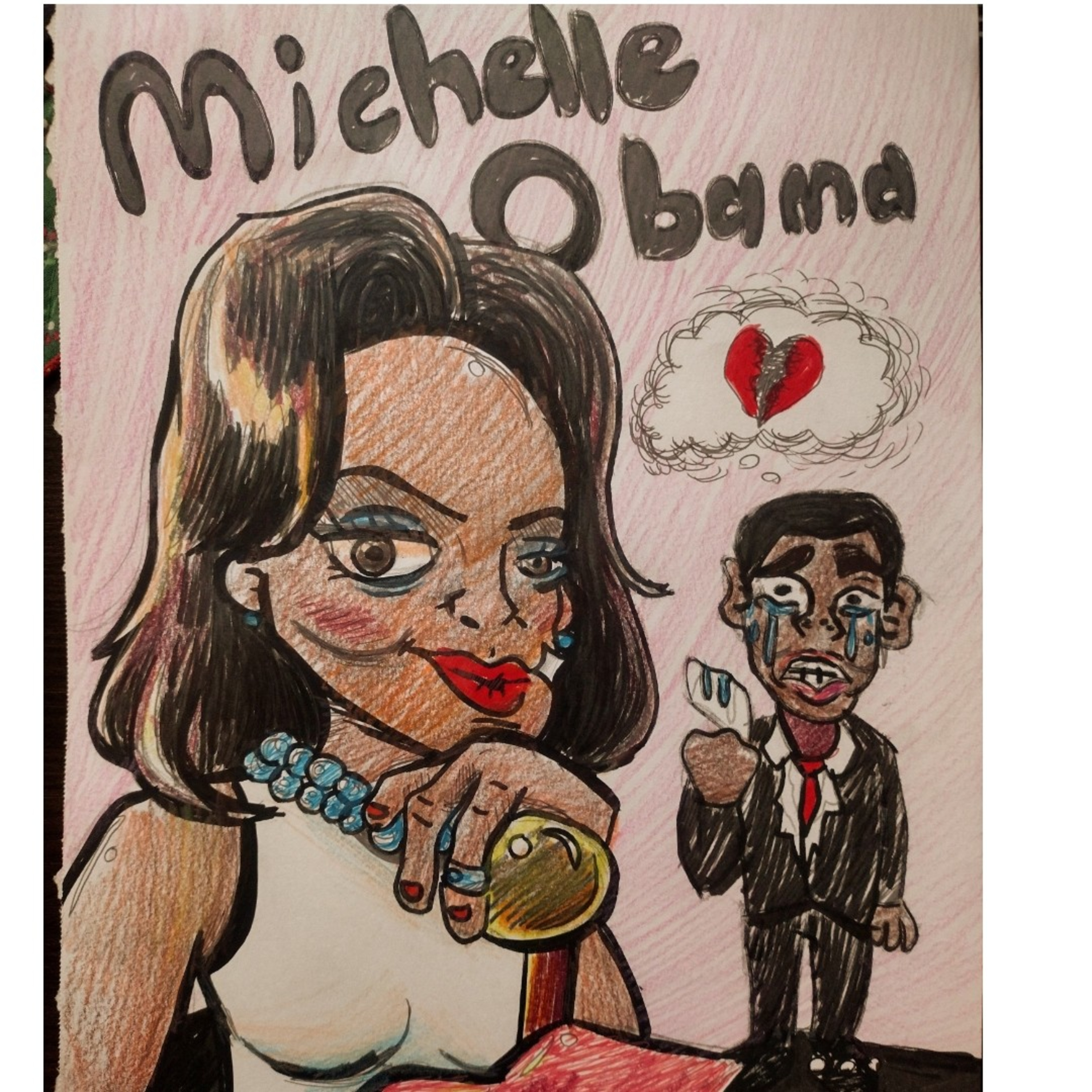 Chinese 1A - George and Michelle Obama sleep at Hooters  episode artwork