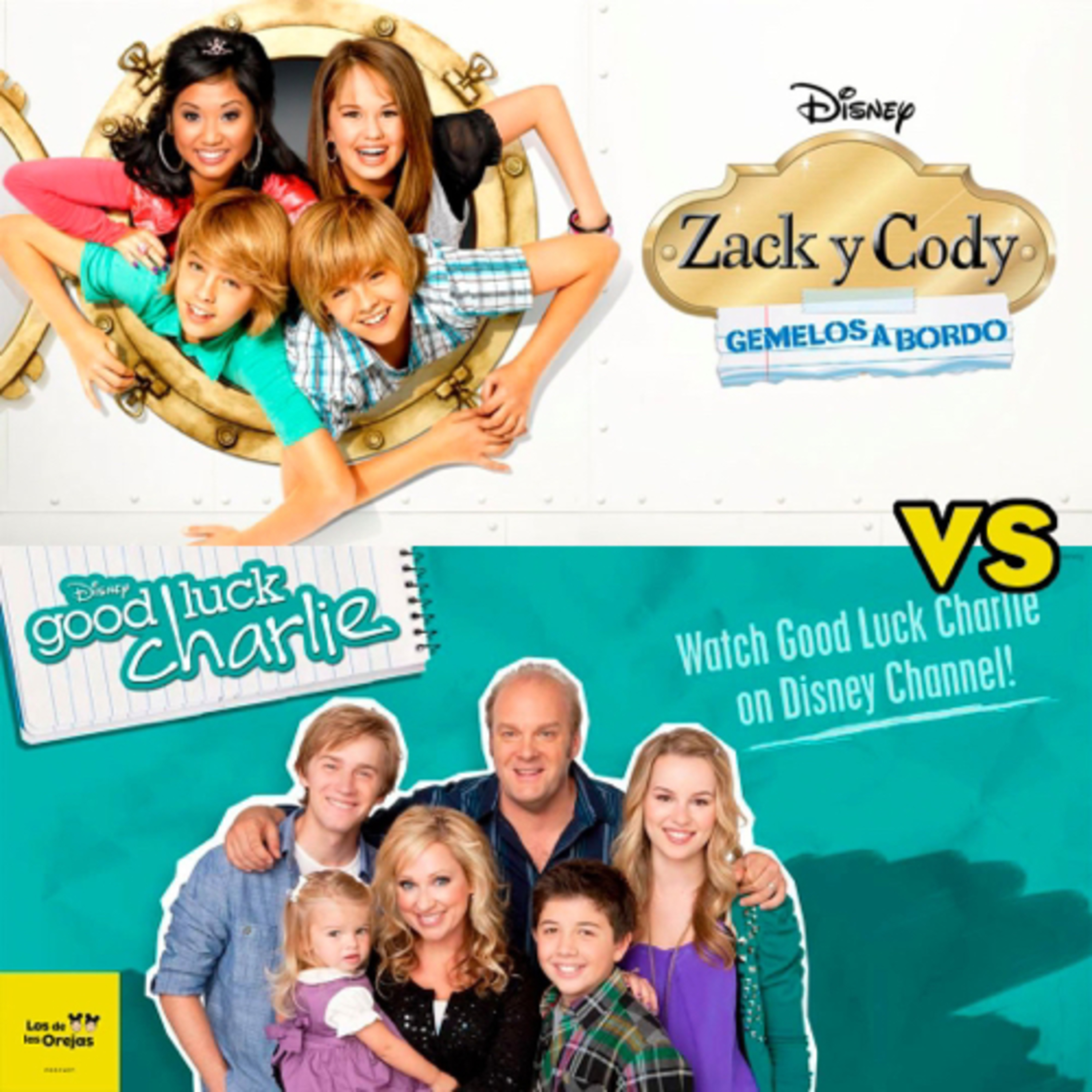 E39 |-Disney Battle- ¿Cuál serie es mejor? ¿Buena Suerte Charlie o Zack & Cody Gemelos a Bordo?