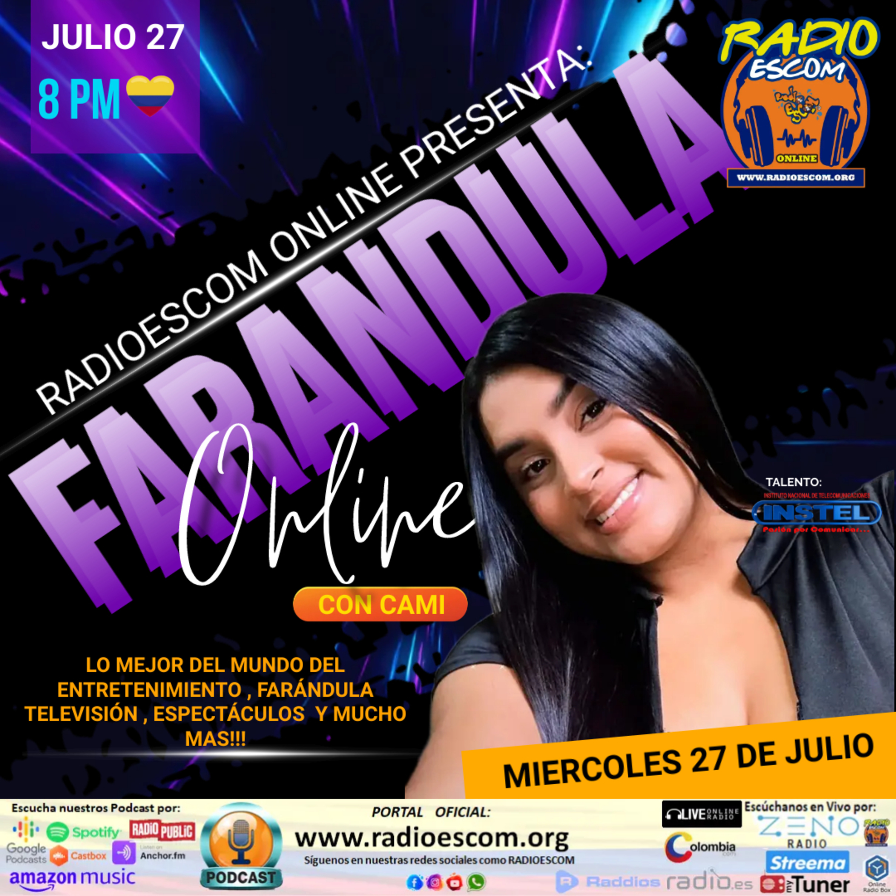 🎧🌐🎙️𝐑𝐀𝐃𝐈𝐎𝐄𝐒𝐂𝐎𝐌 𝐎𝐍𝐋𝐈𝐍𝐄 (𝐂𝐎𝐍𝐓𝐄𝐍𝐈𝐃𝐎𝐒 )🎧🌐🎙️
