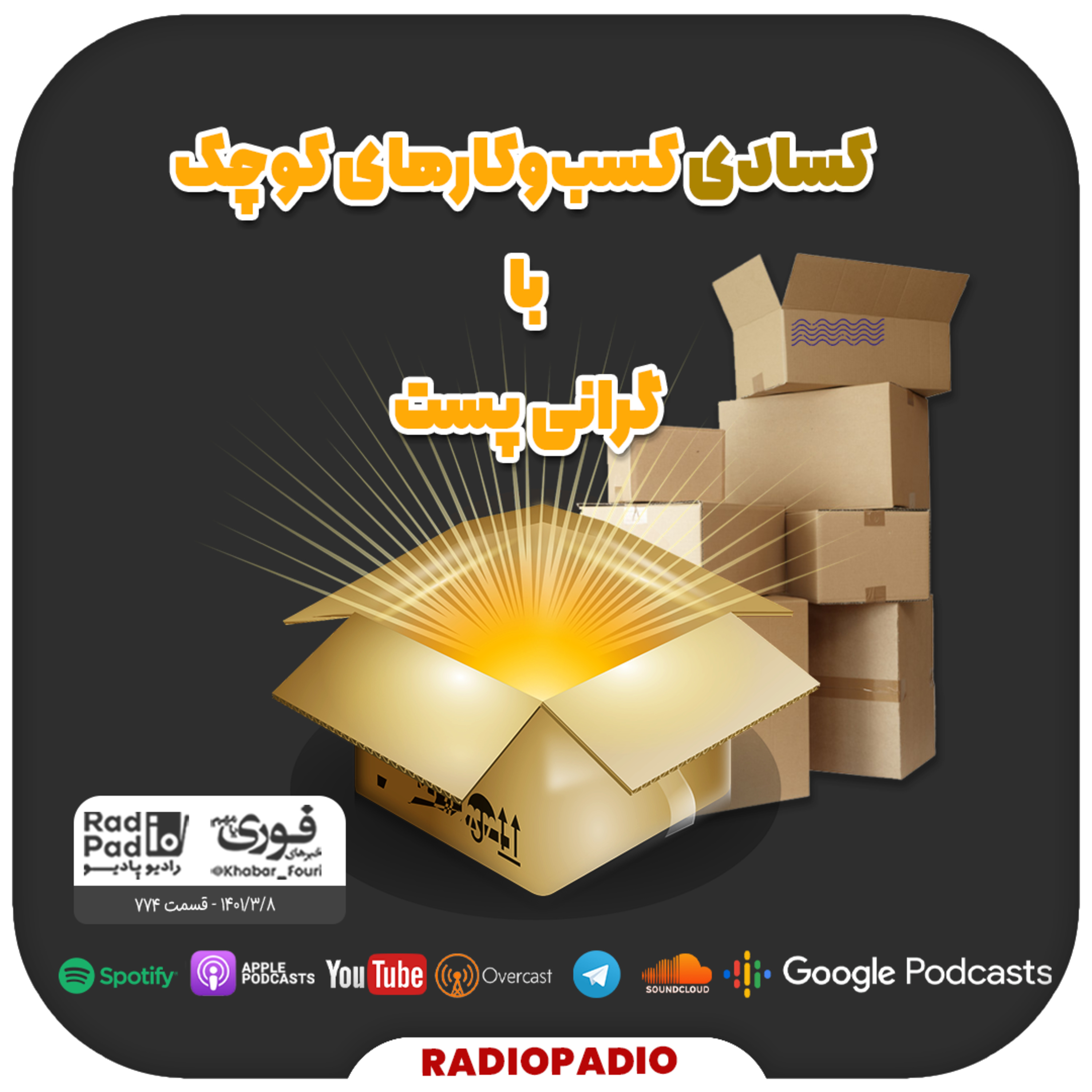 کاور کسادی کسبوکارهای کوچک با گرانی پست - 1401.03.08