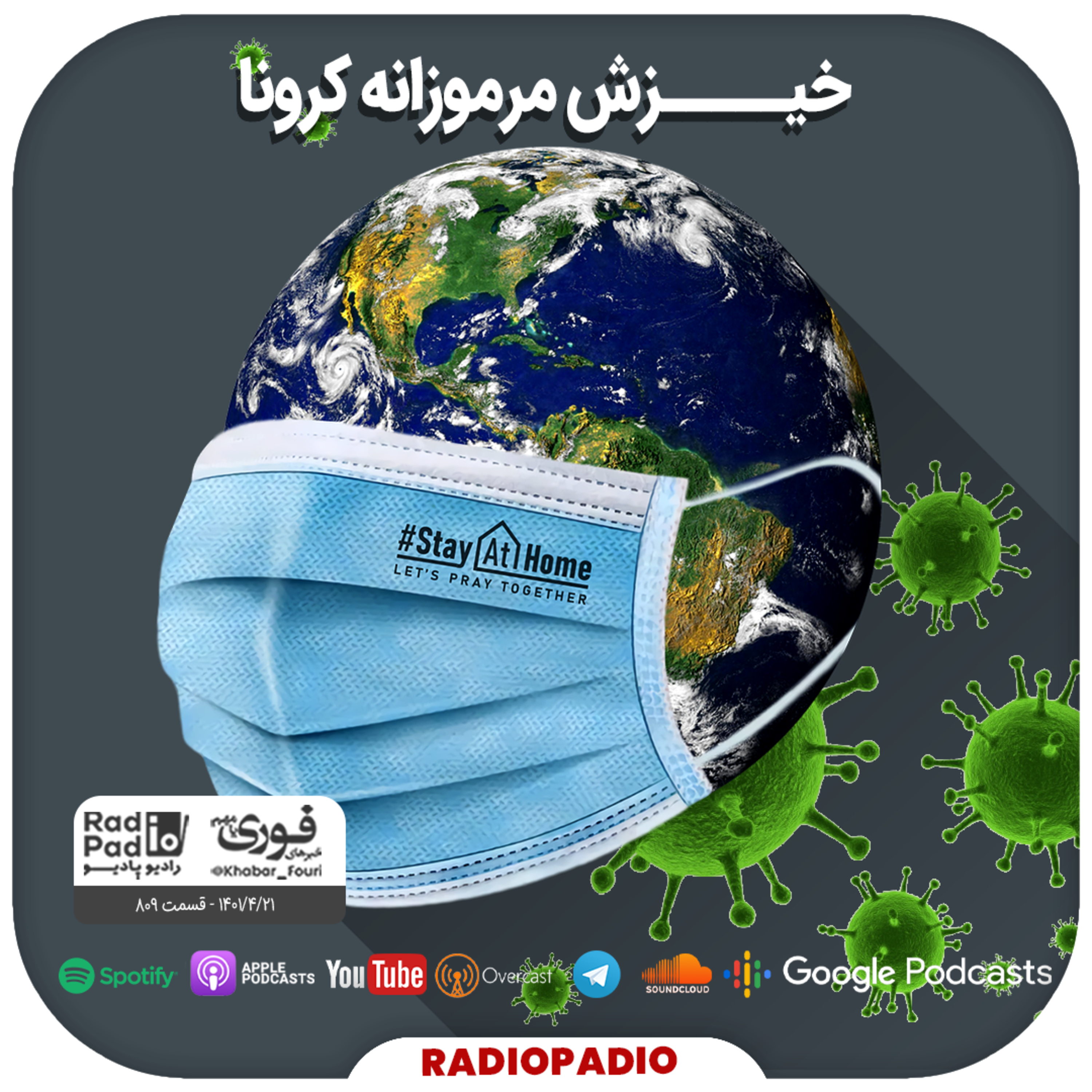 کاور خیزش مرموزانه کرونا - 1401.04.21