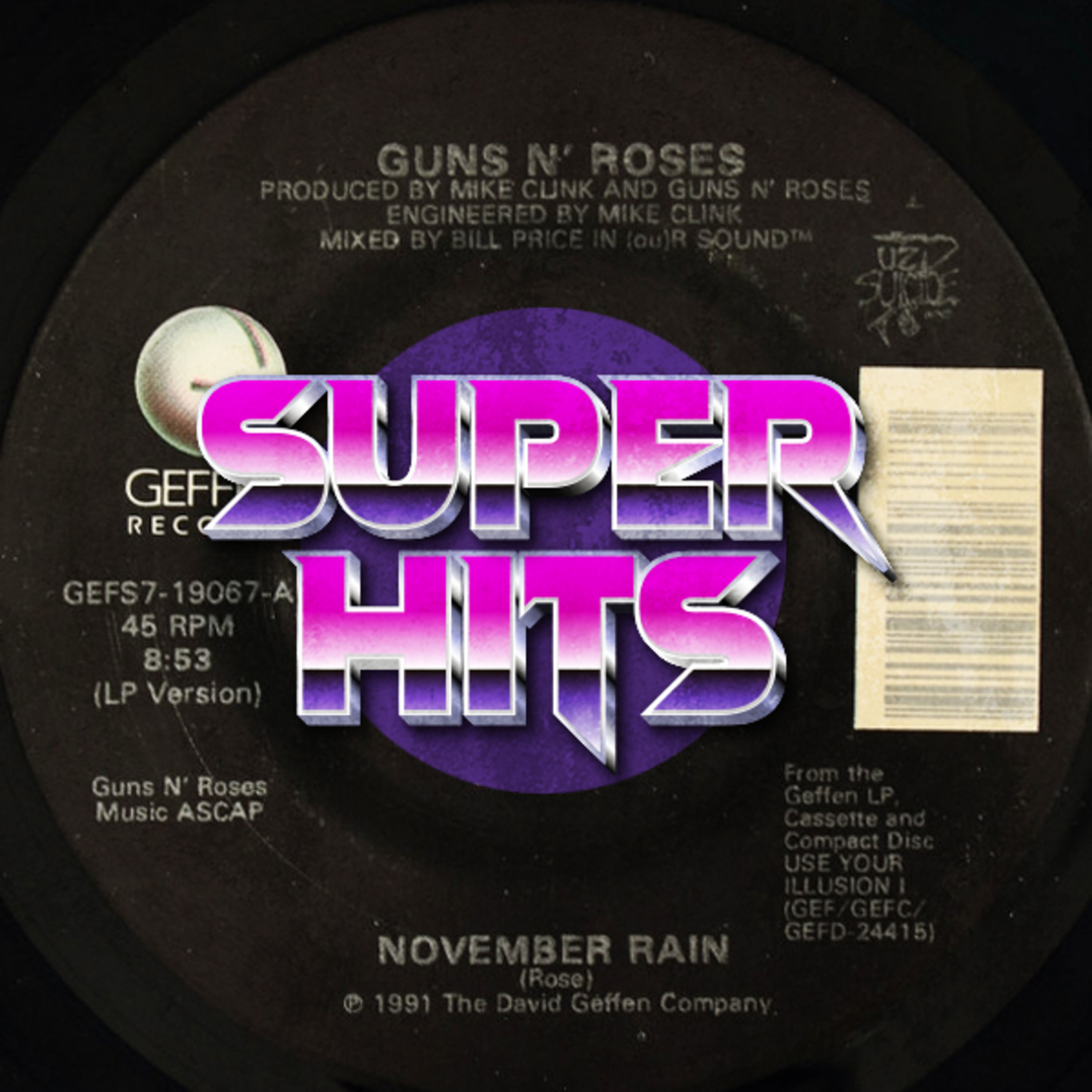 Episode 13: November Rain by Guns N Roses episode artwork