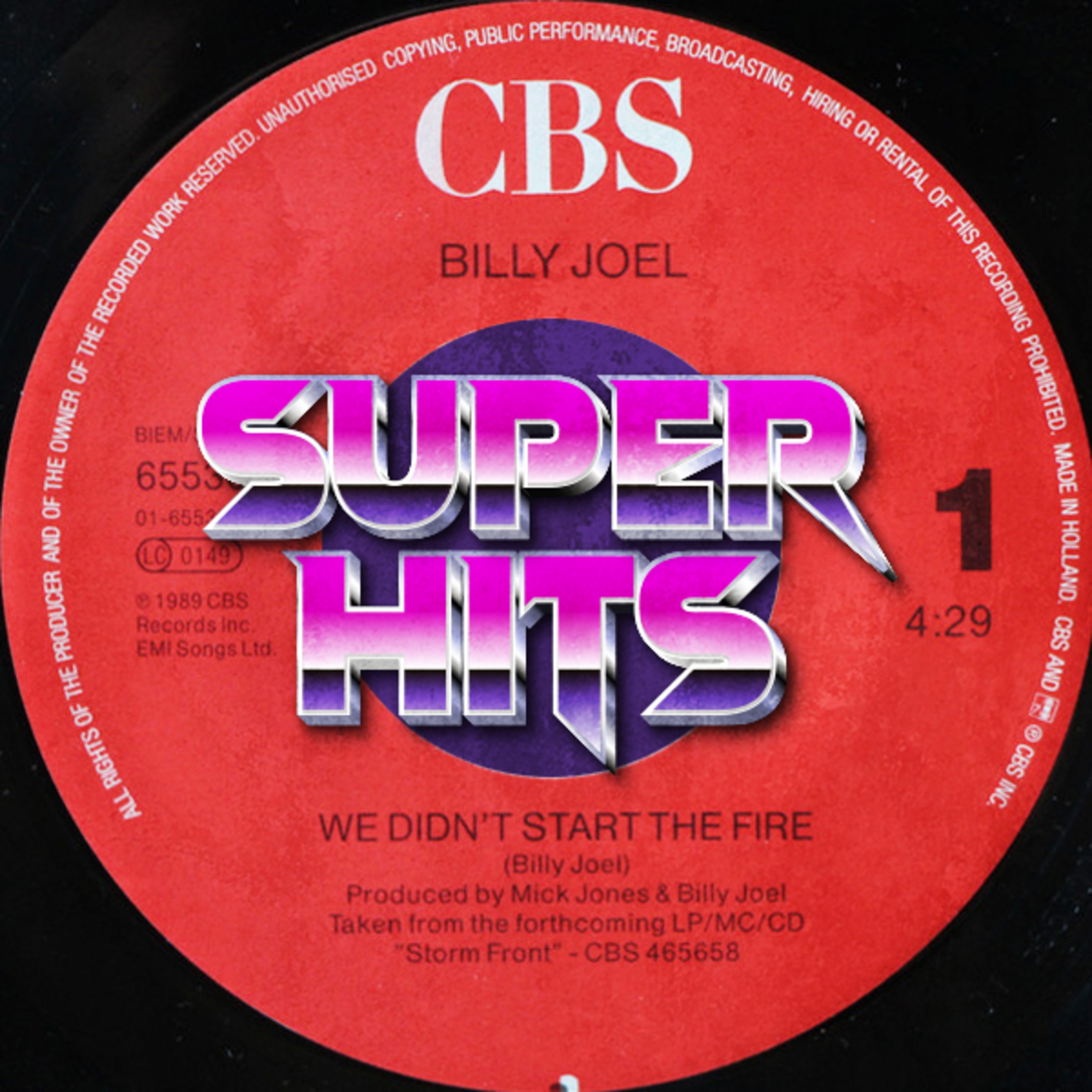 Episode 21: We Didn't Start The Fire by Billy Joel episode artwork