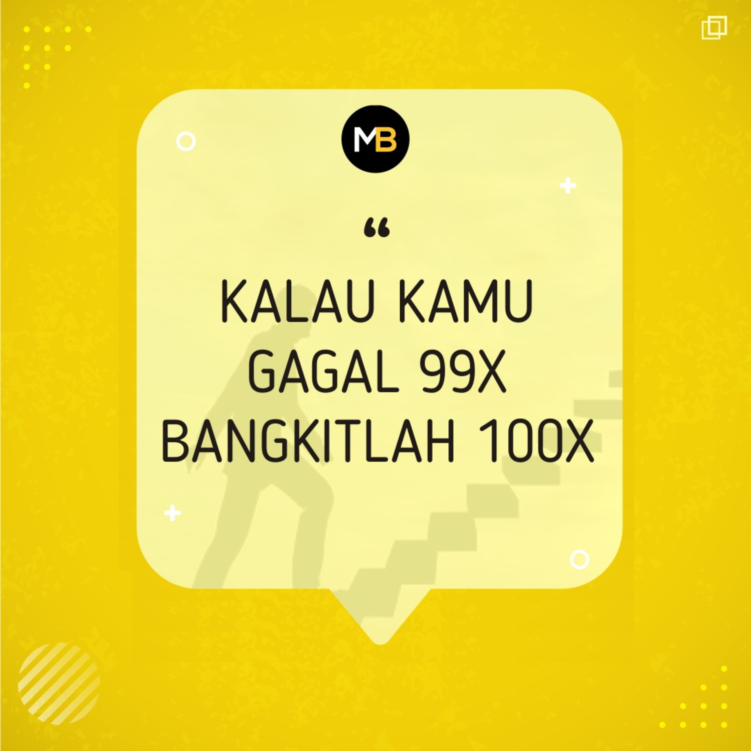 Kalau Kamu Gagal 99X Bangkitlah 100X! episode artwork