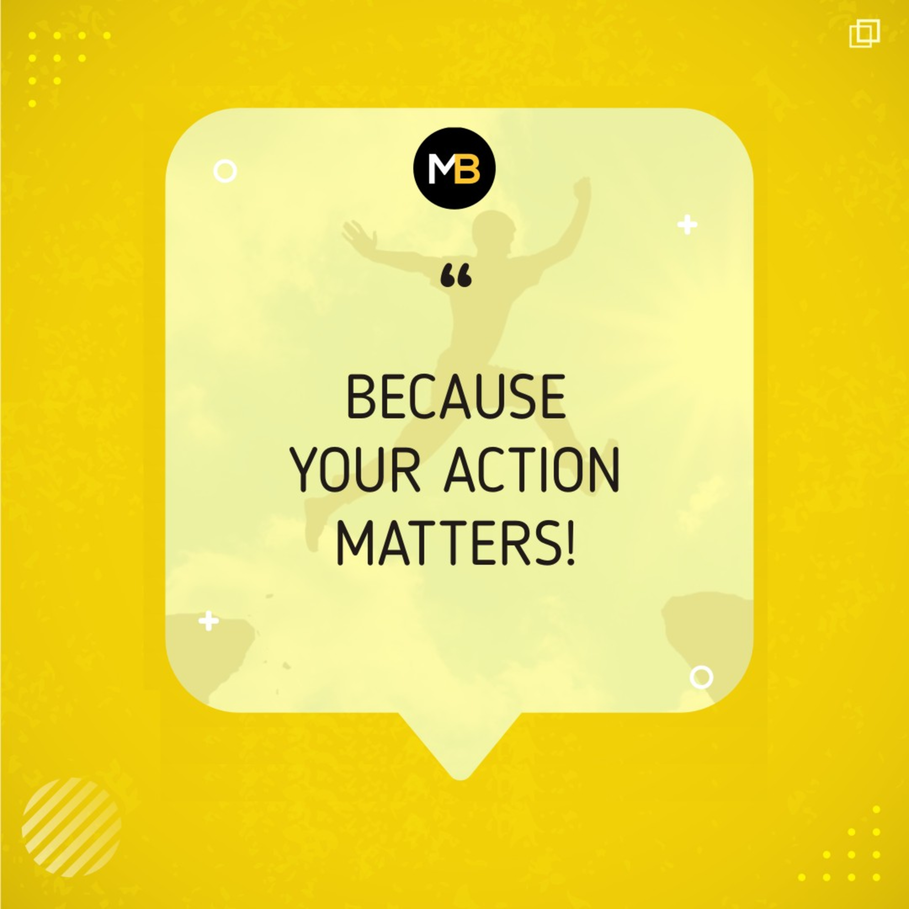 Because Your Action Matters! episode artwork