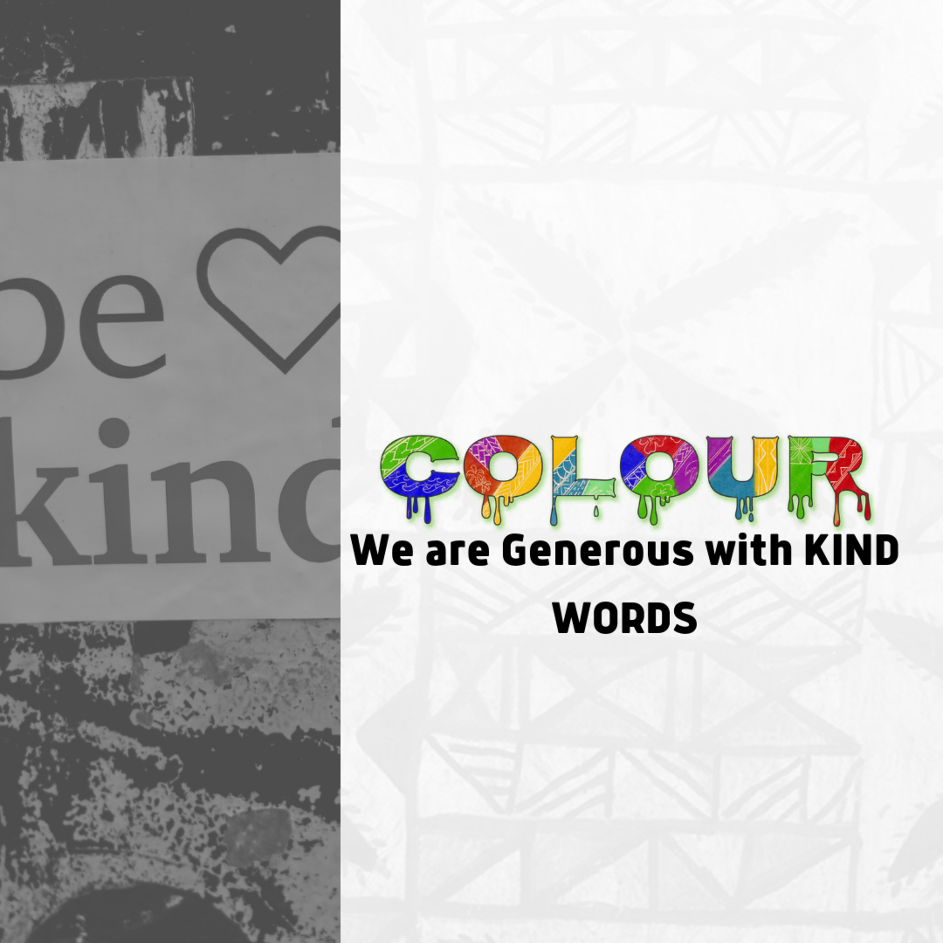 We are Generous with KIND WORDS episode artwork