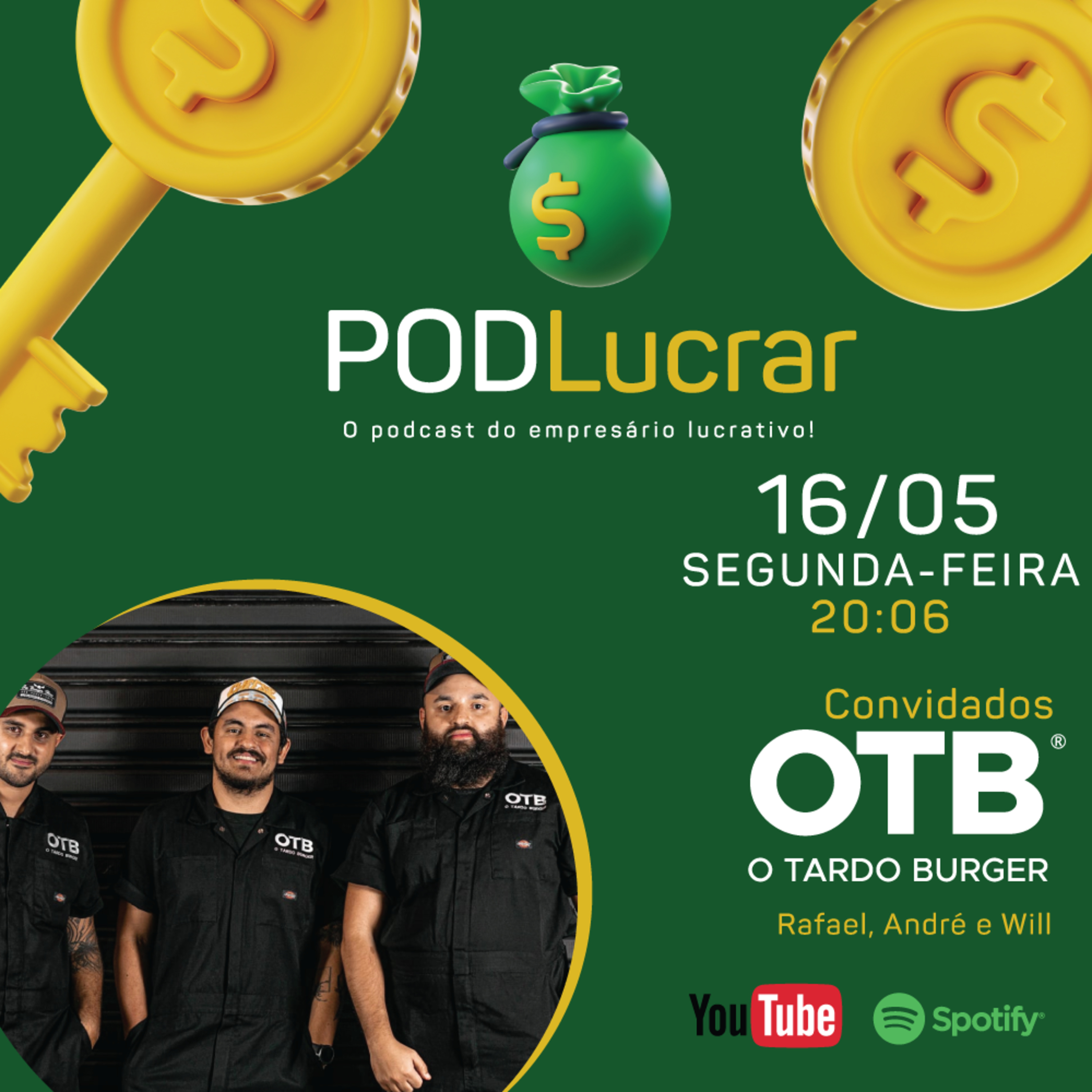 Podlucrar - O podcast do empresário lucrativo - #14 - OTB Otardo Burger episode artwork