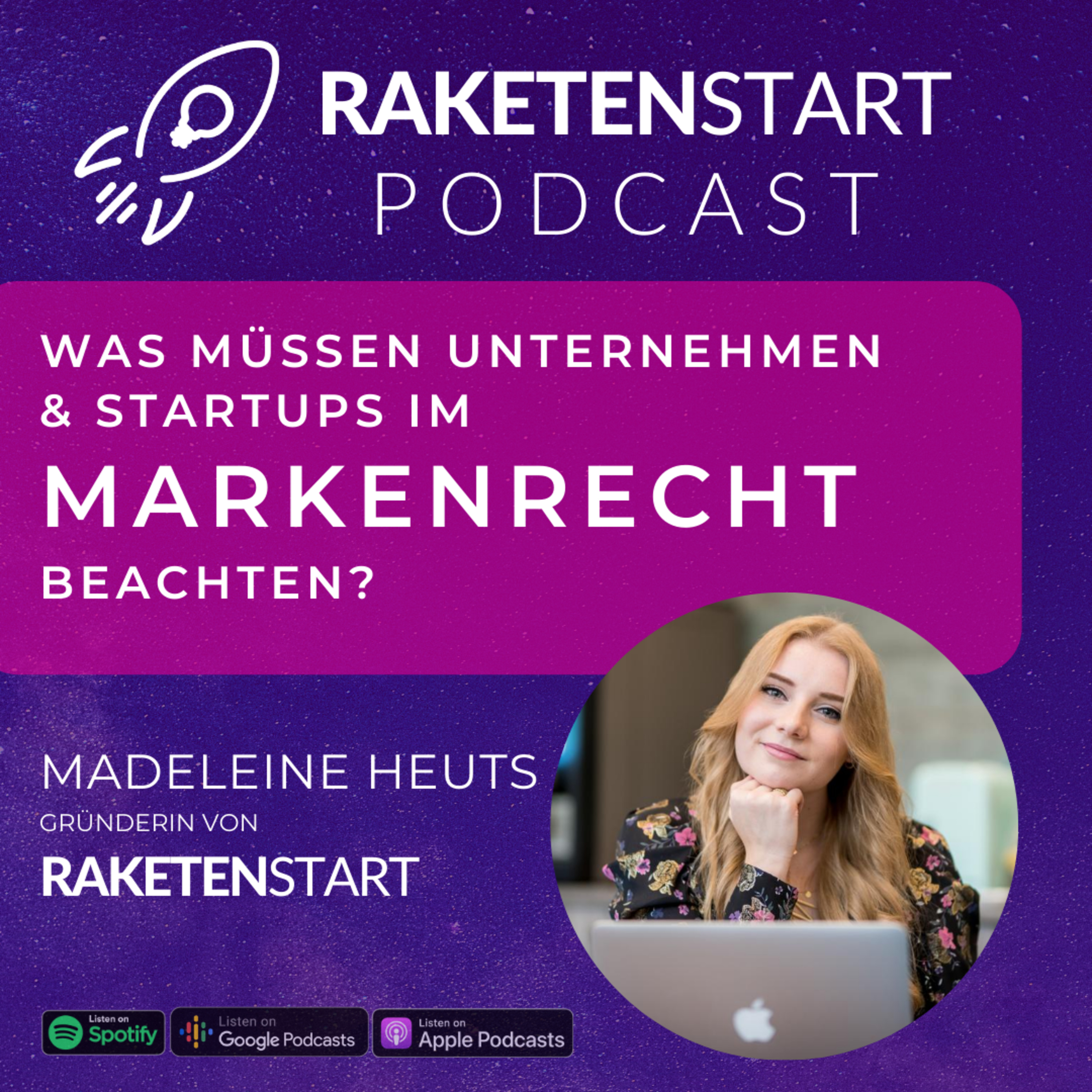 RAKETENSTART - Rechtliche Tipps und Learnings von und für GründerInnen, Startups und Unternehmen
