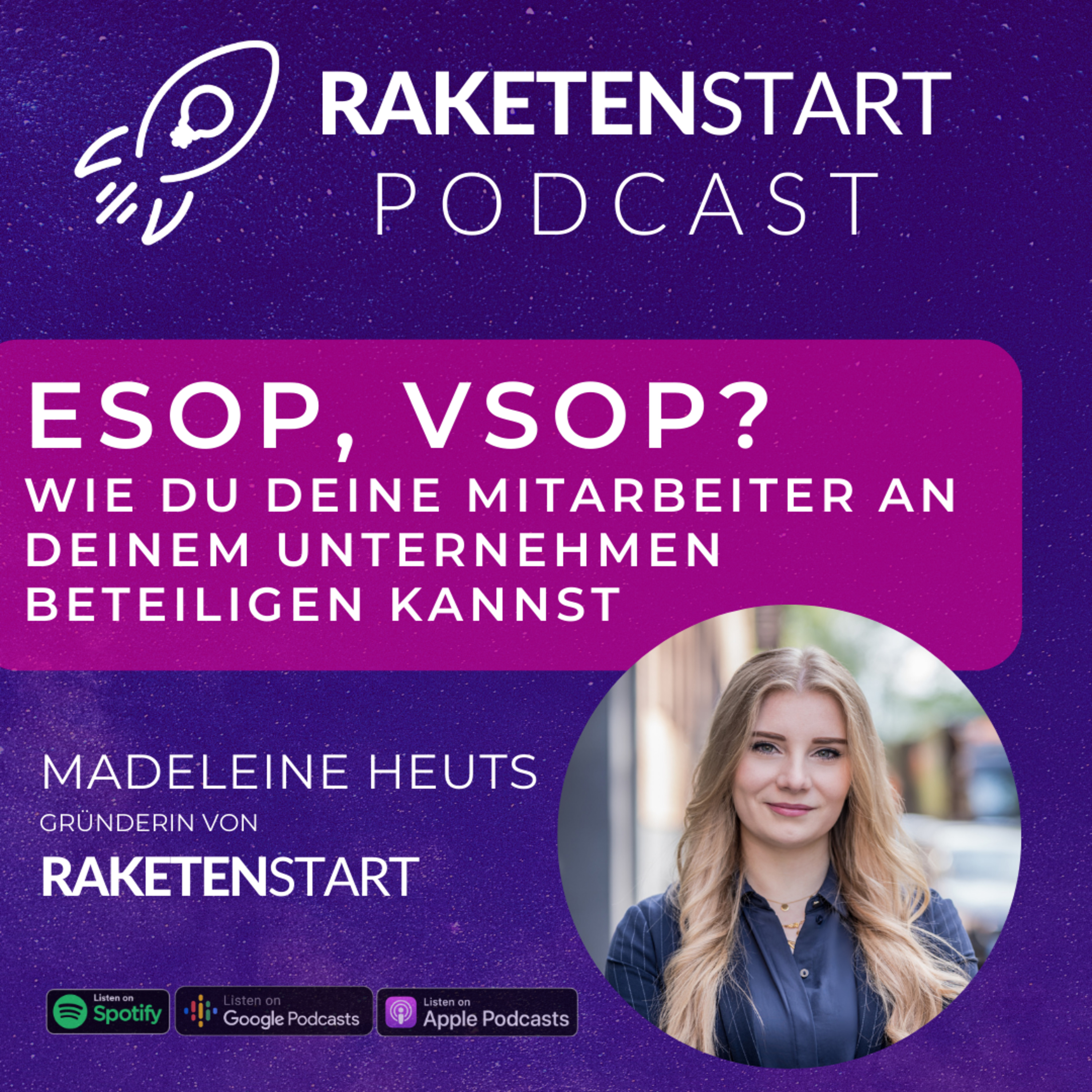 RAKETENSTART - Rechtliche Tipps und Learnings von und für GründerInnen, Startups und Unternehmen