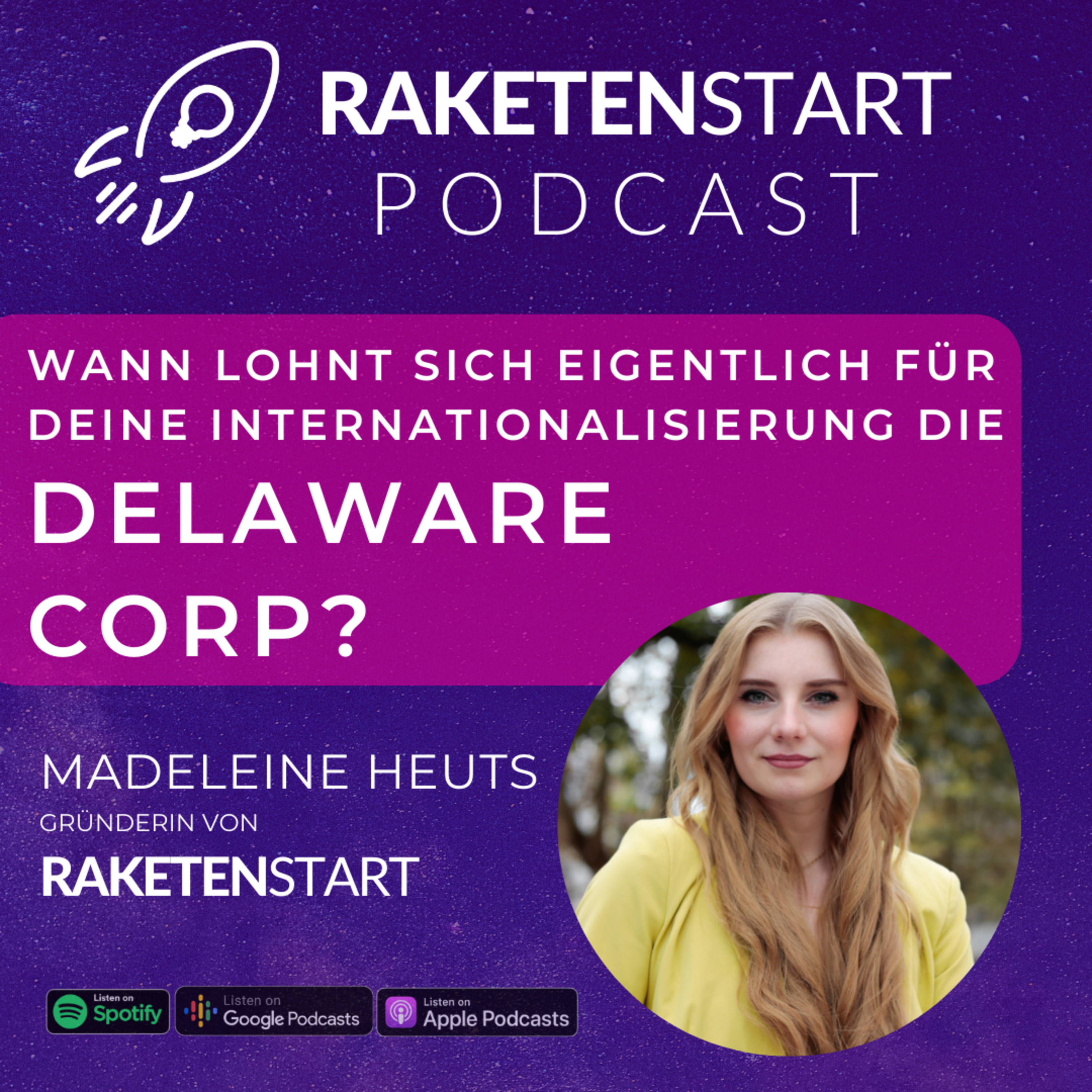 RAKETENSTART - Rechtliche Tipps und Learnings von und für GründerInnen, Startups und Unternehmen