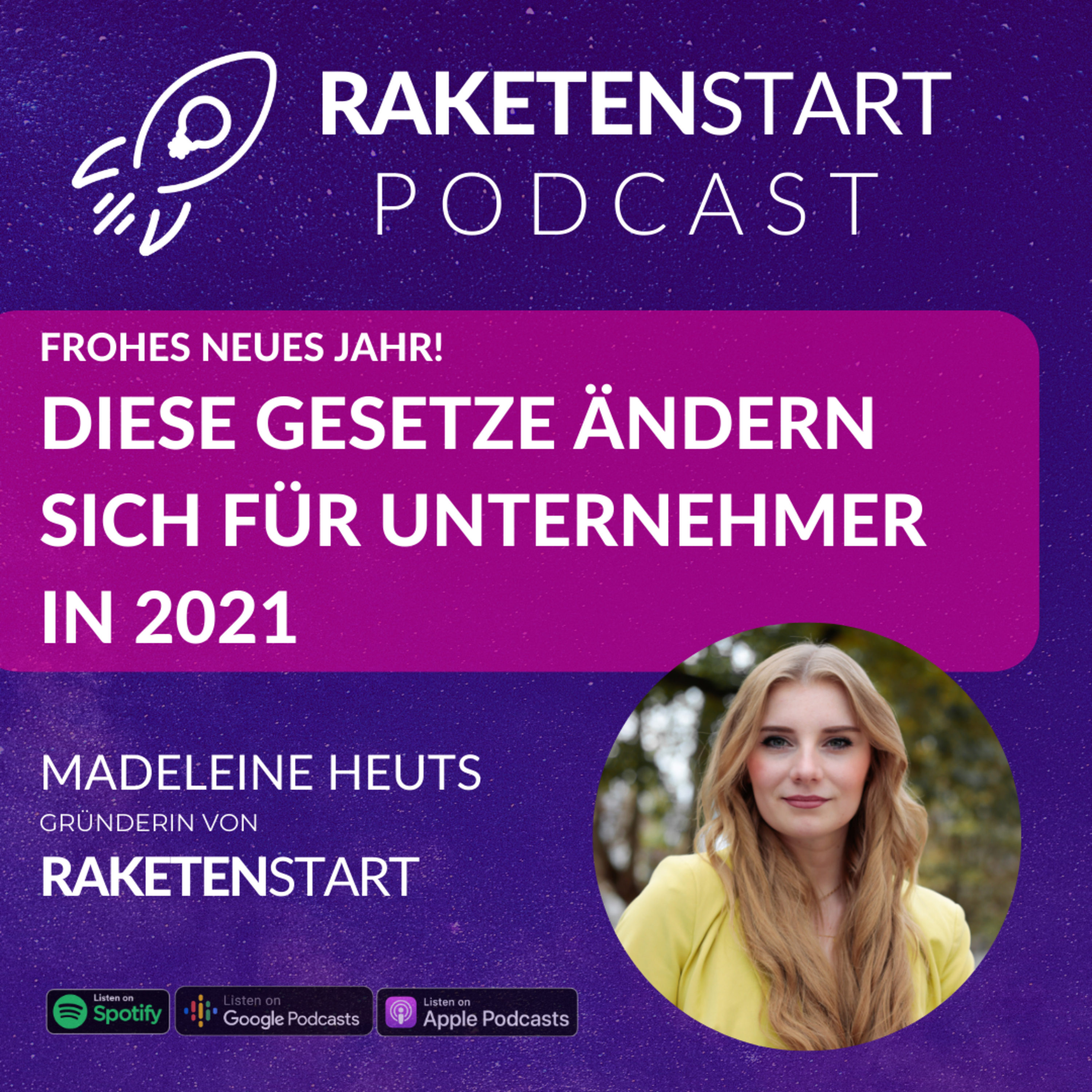 RAKETENSTART - Rechtliche Tipps und Learnings von und für GründerInnen, Startups und Unternehmen