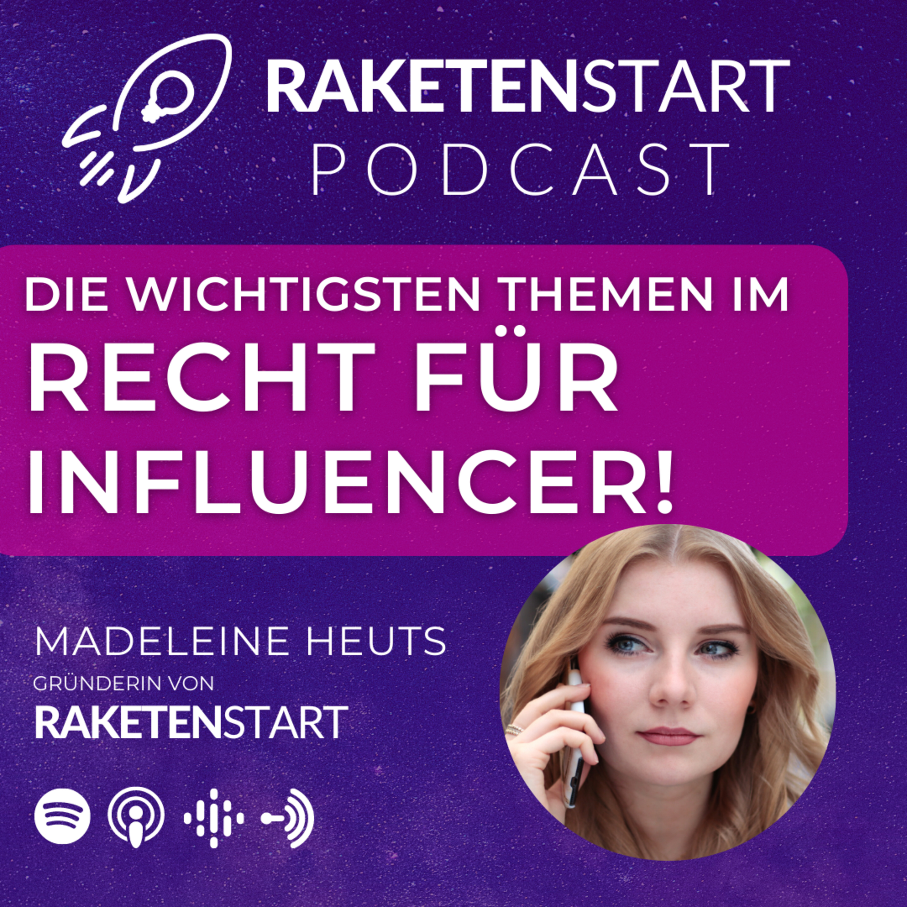 RAKETENSTART - Rechtliche Tipps und Learnings von und für GründerInnen, Startups und Unternehmen