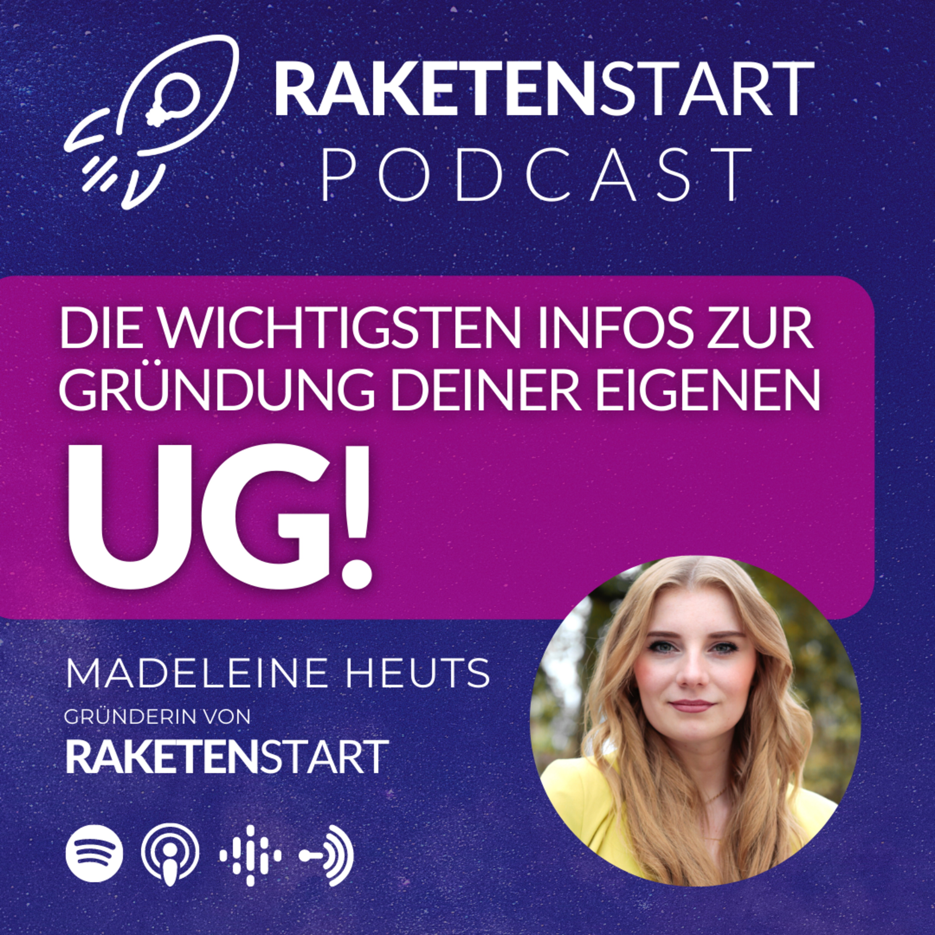RAKETENSTART - Rechtliche Tipps und Learnings von und für GründerInnen, Startups und Unternehmen