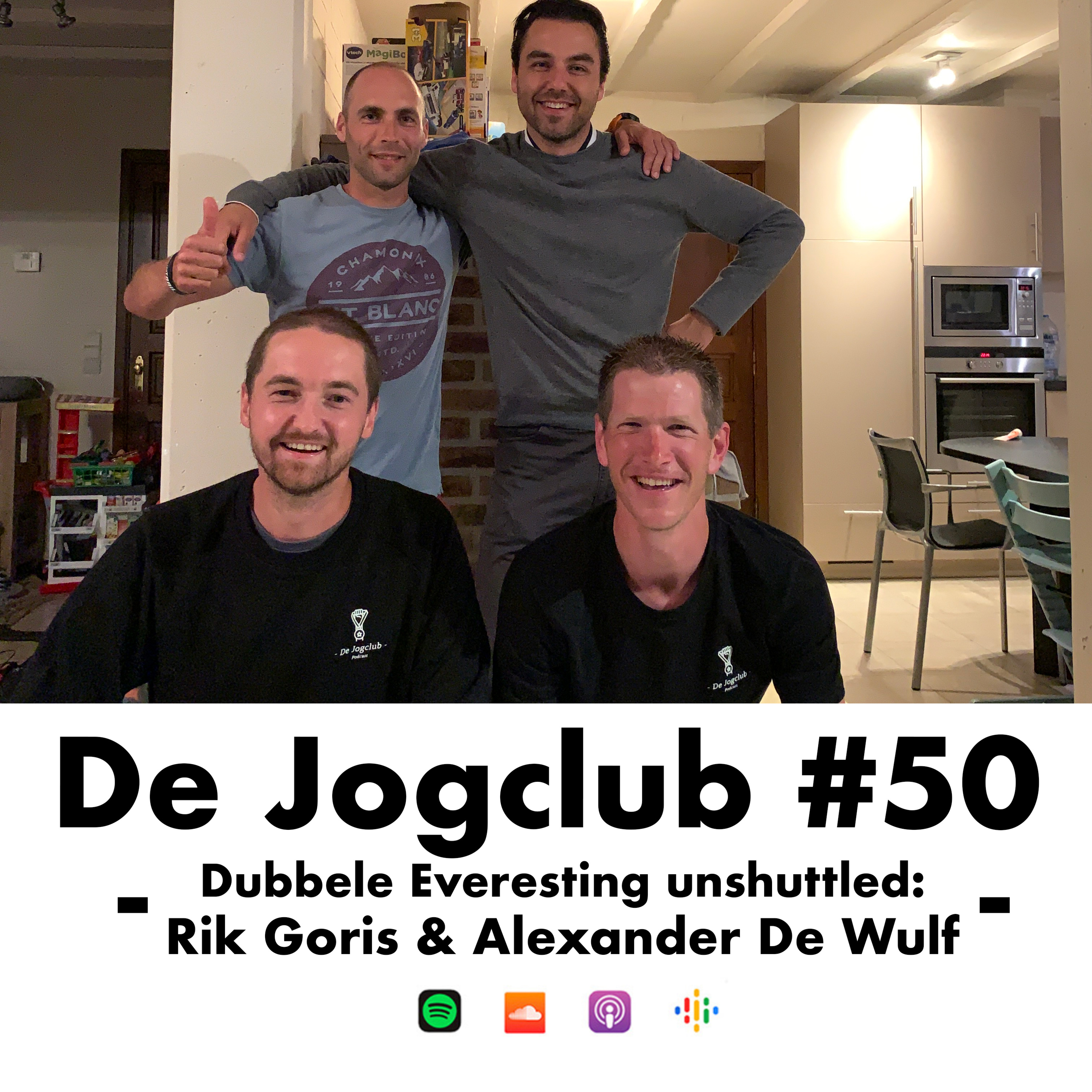 De Jogclub #50 - Dubbele Everesting met Rik Goris & Alexander De Wulf episode artwork