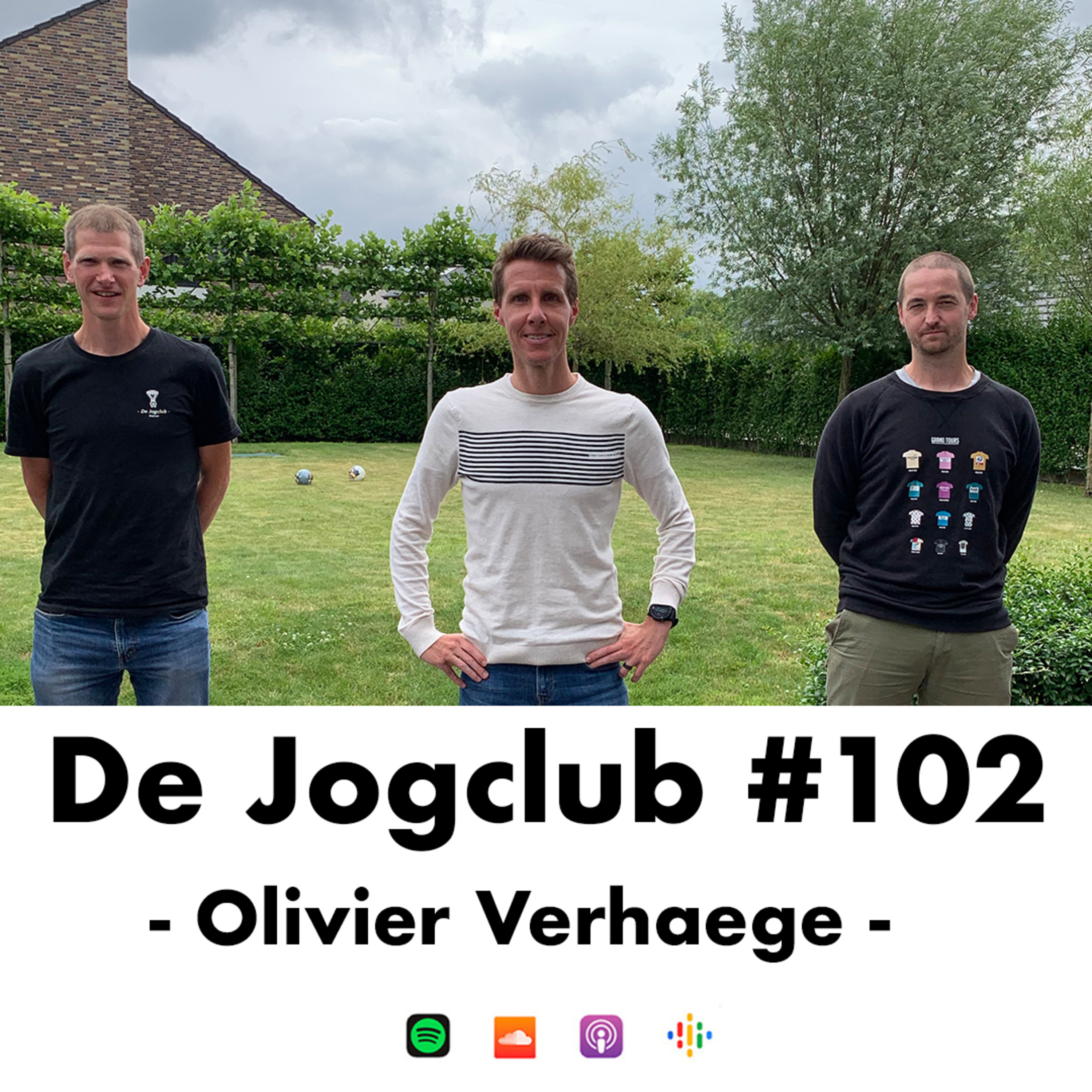 De Jogclub #102 - Olivier Verhaege: Het hoofd weegt zwaarder dan de benen episode artwork