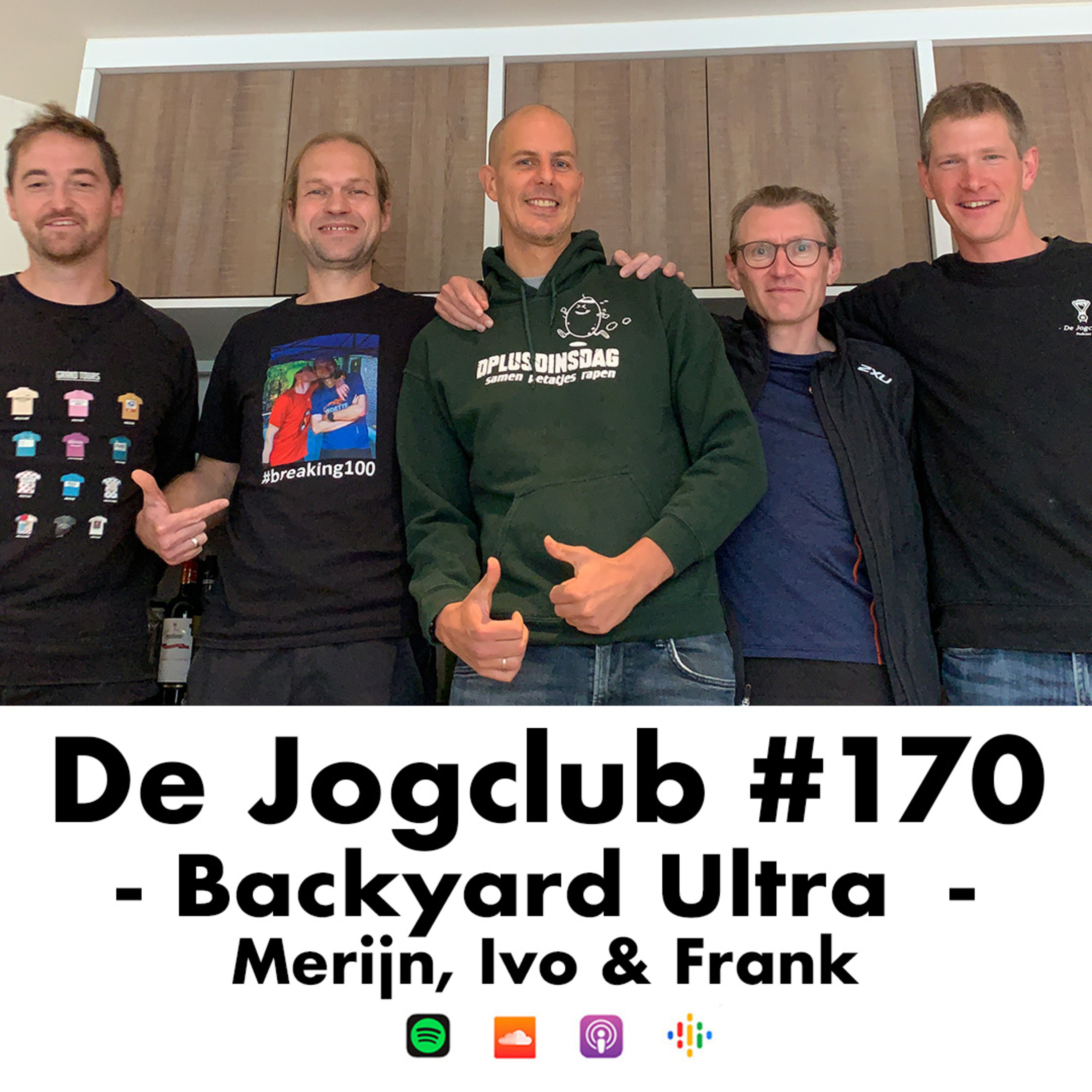 De Jogclub #170 - Merijn Ivo & Frank over het WK Backyard Ultra episode artwork