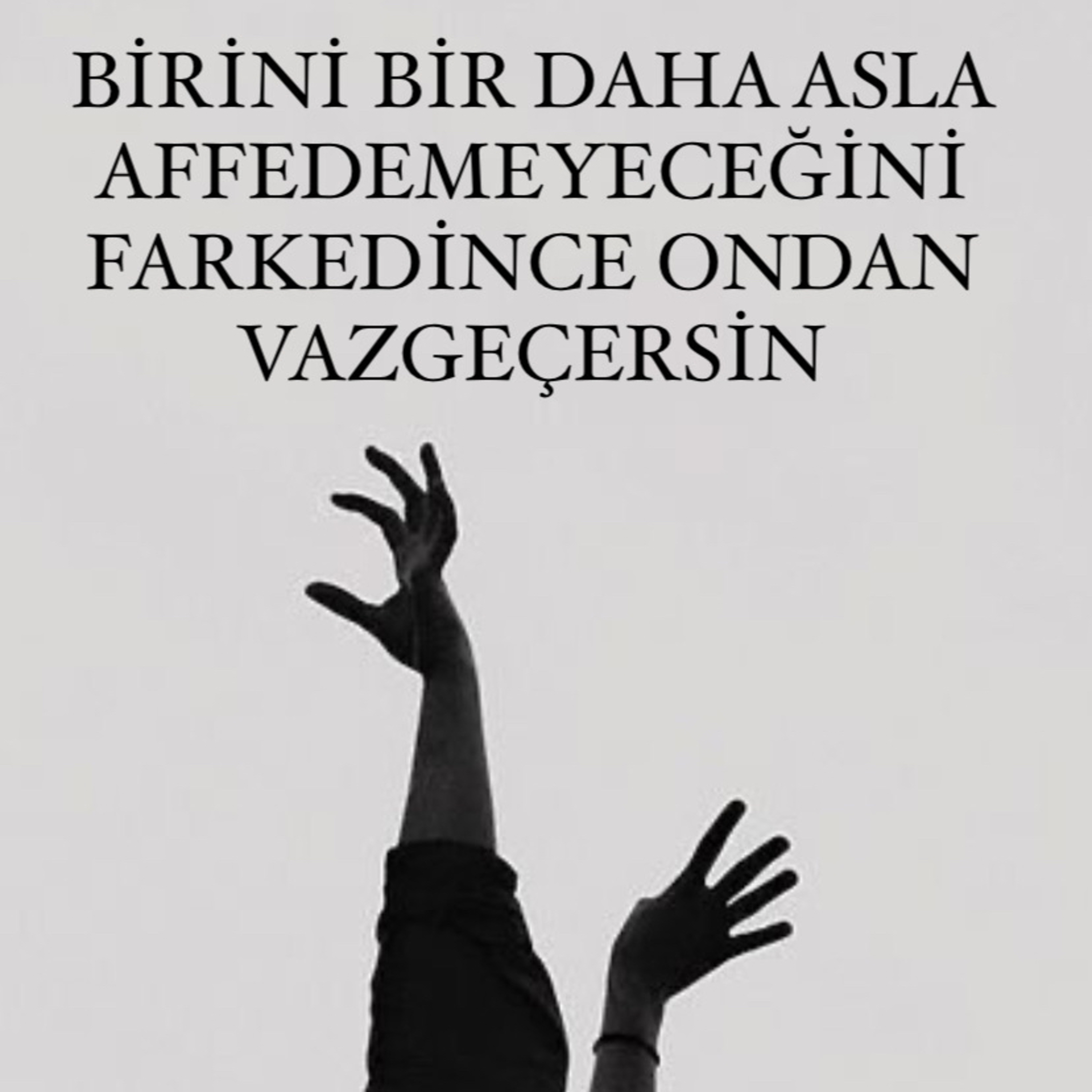 Birini bir daha asla affetmeyeceğini farkedince ondan vazgeçersin. episode artwork