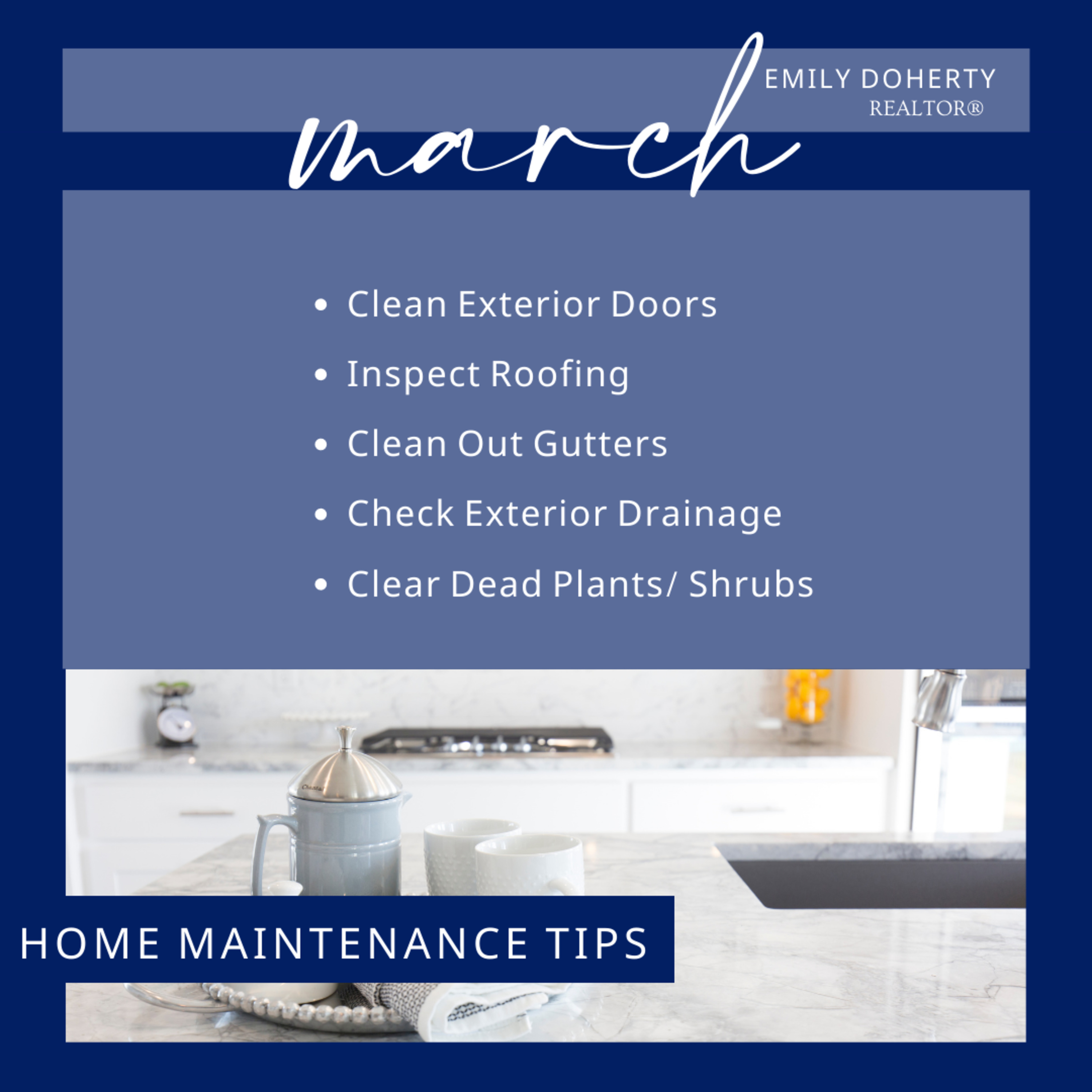 Monthly Maintenance Tips – March