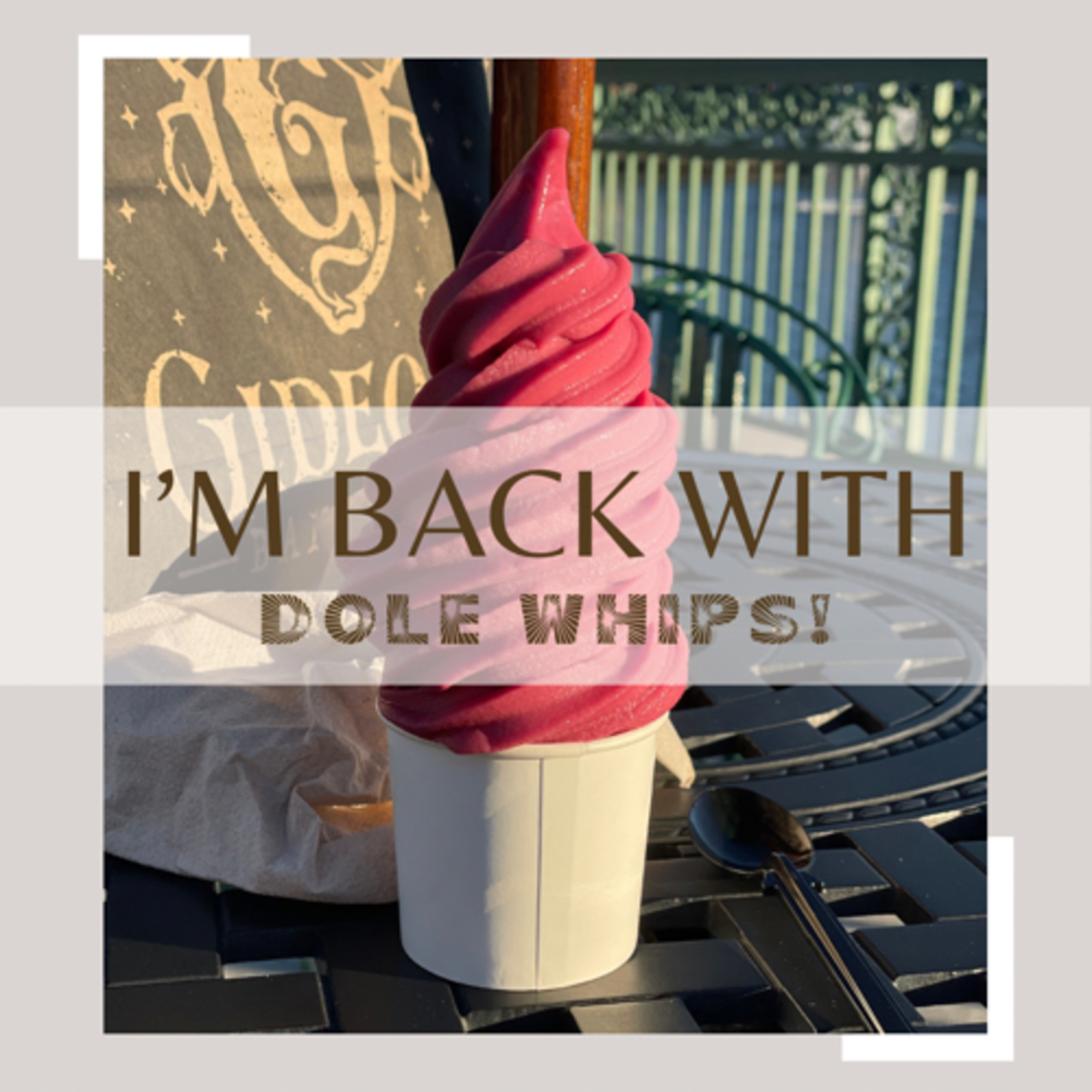 I’m back with Dole Whips episode artwork