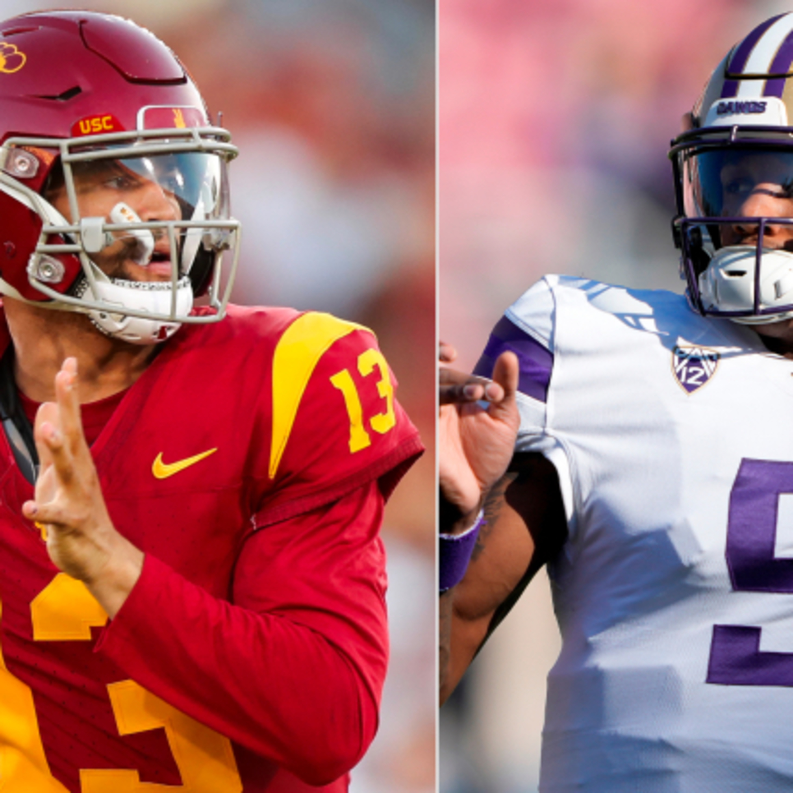 Number 5 rank Washington Huskies vs the 20th Rank USC trojans episode artwork