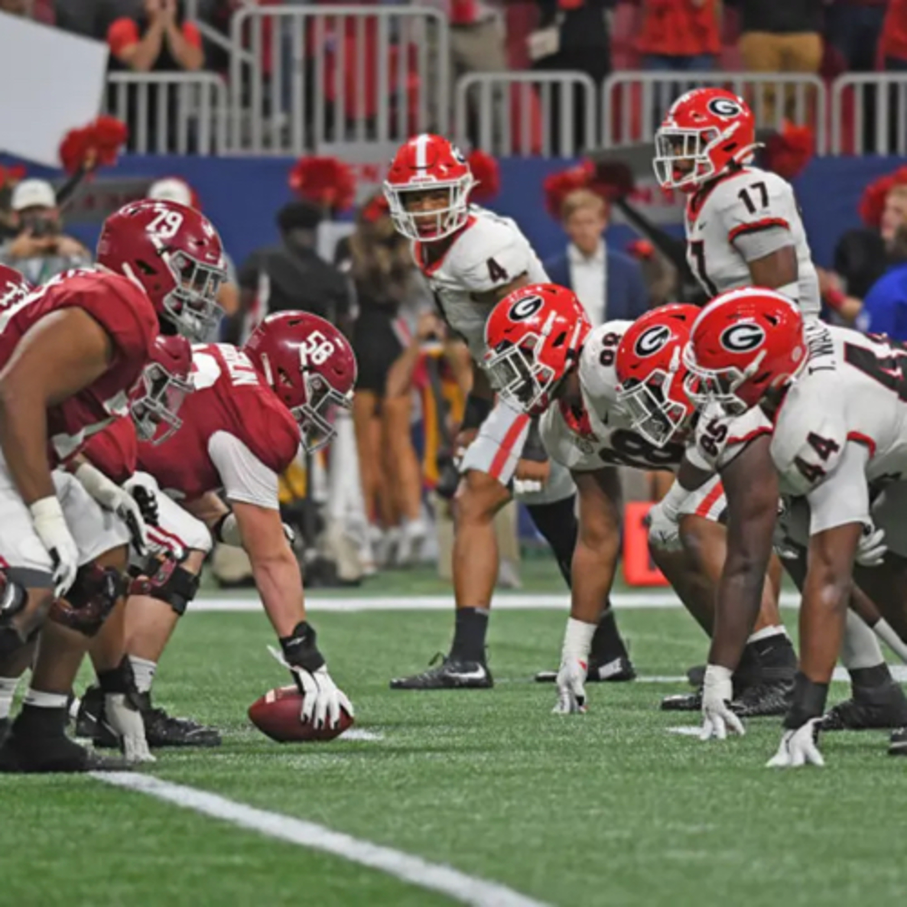 Number 1 Ranked bulldogs vs 8th ranked Alabama Crimson Tide SEC Showdown episode artwork