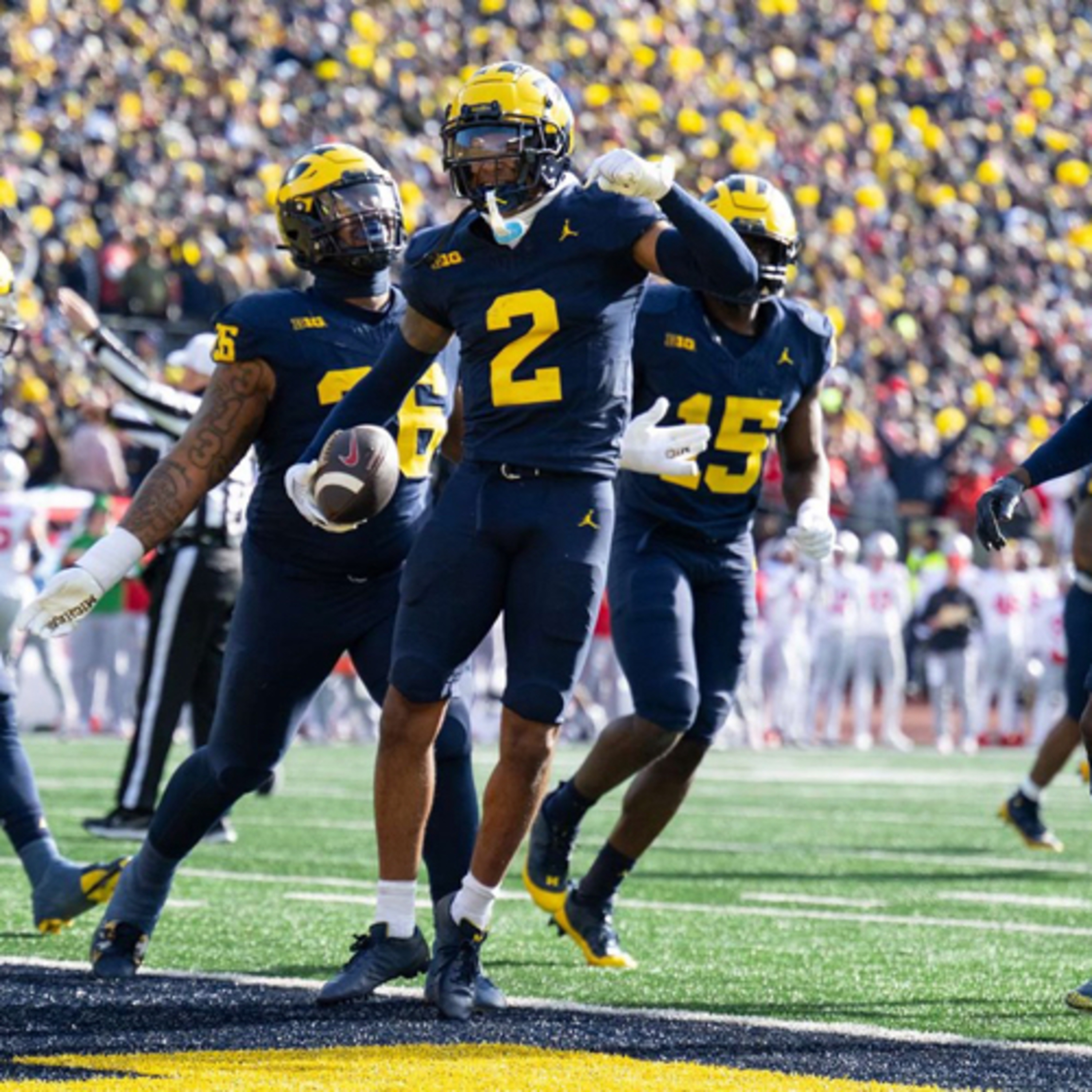 Number 2 Michigan vs 16 ranked Iowa Hawkeyes  episode artwork