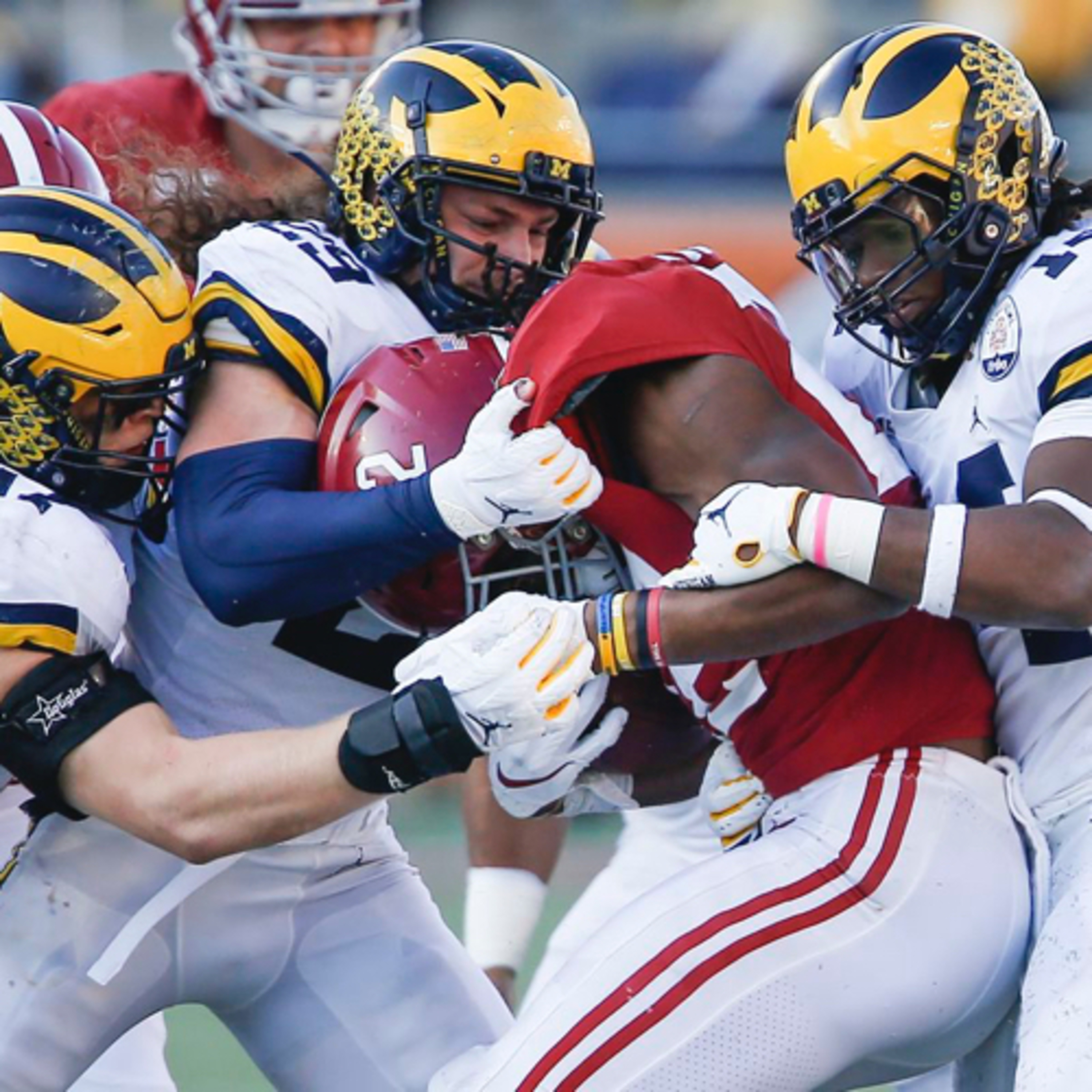Michigan vs Bama predictions episode artwork