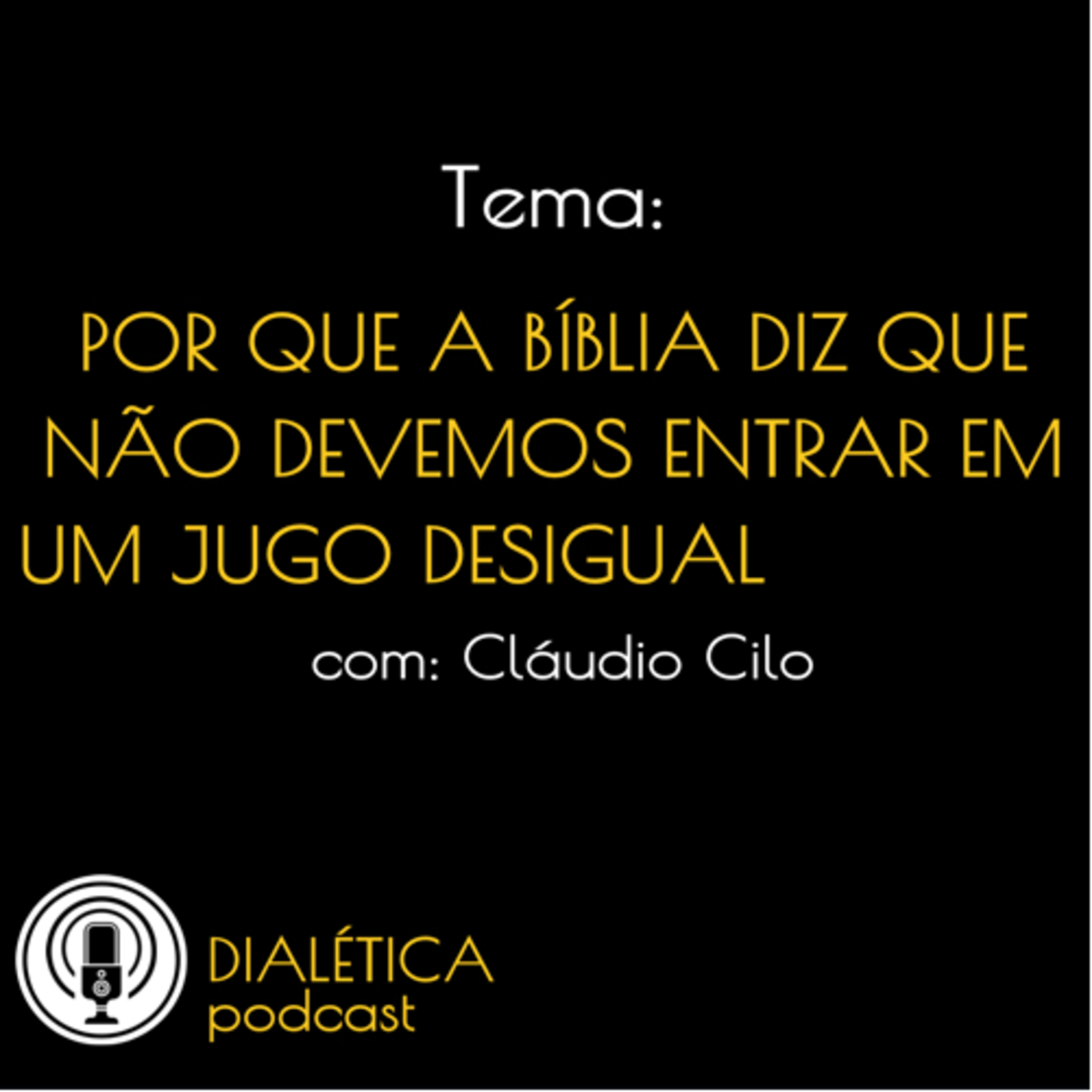 Por que a Bíblia diz que não devemos entrar em um jugo desigual?
