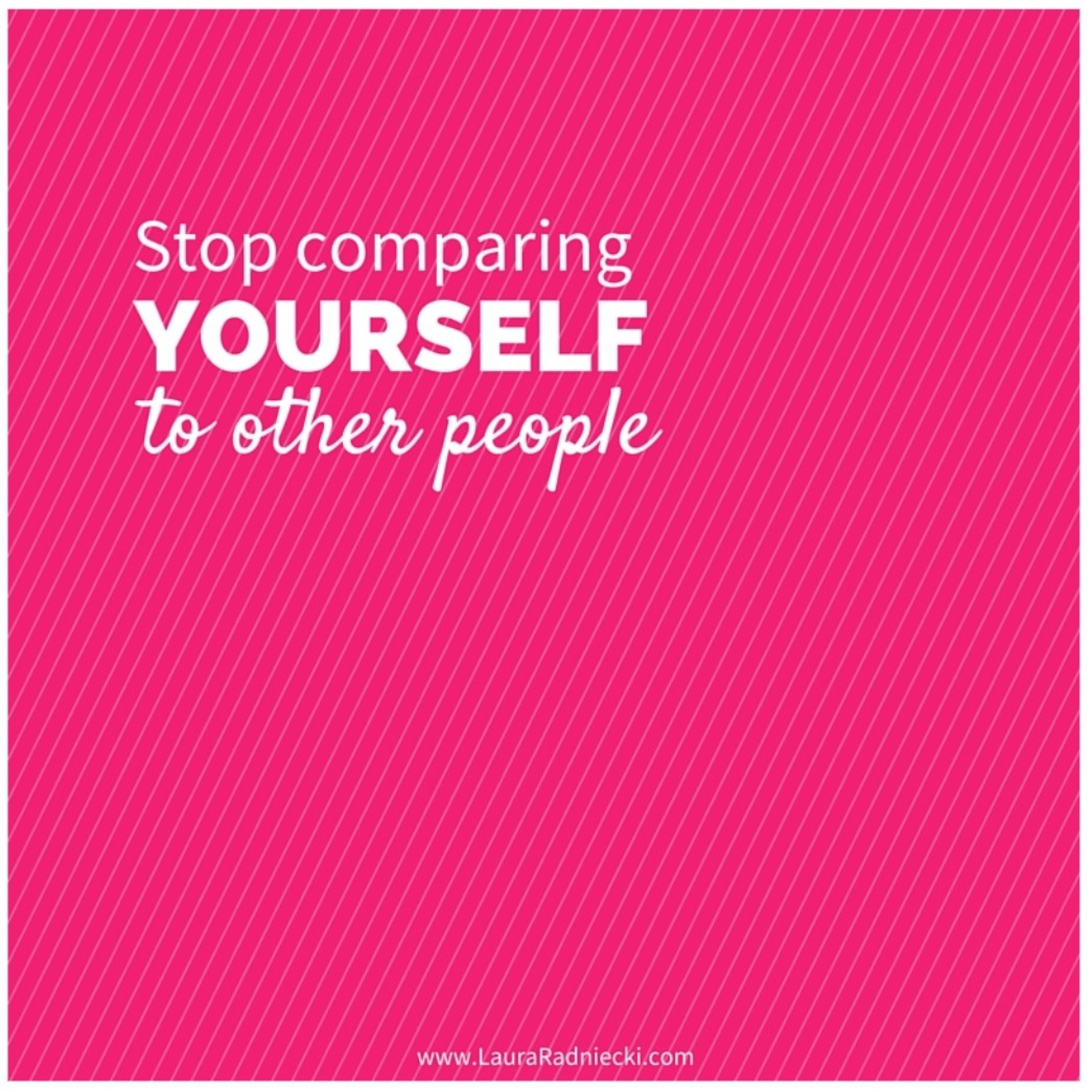 7+1 Tips #stop membandingkan diri sendiri dgn orang lain