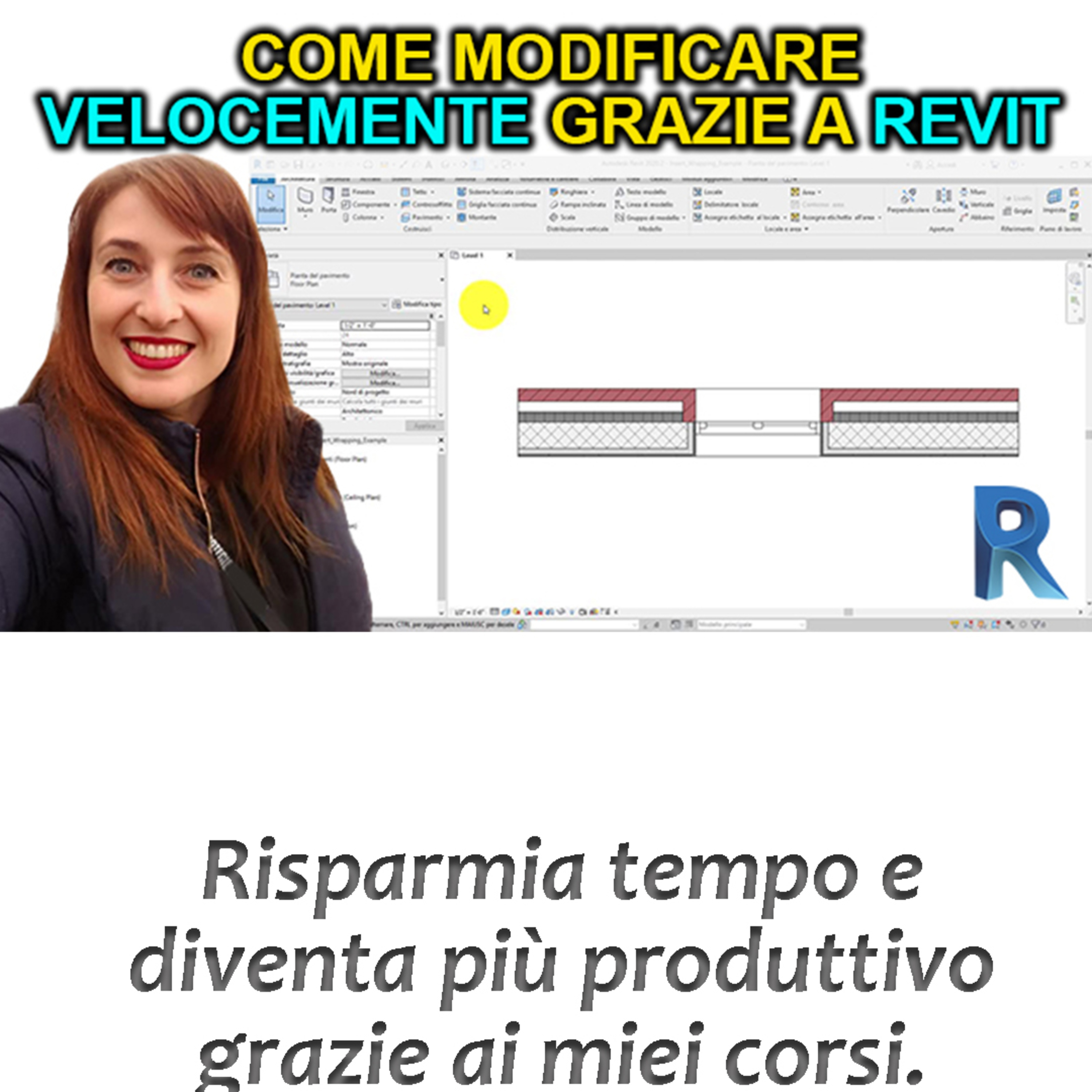 EP 105 - Come modificare velocemente il progetto con Revit episode artwork