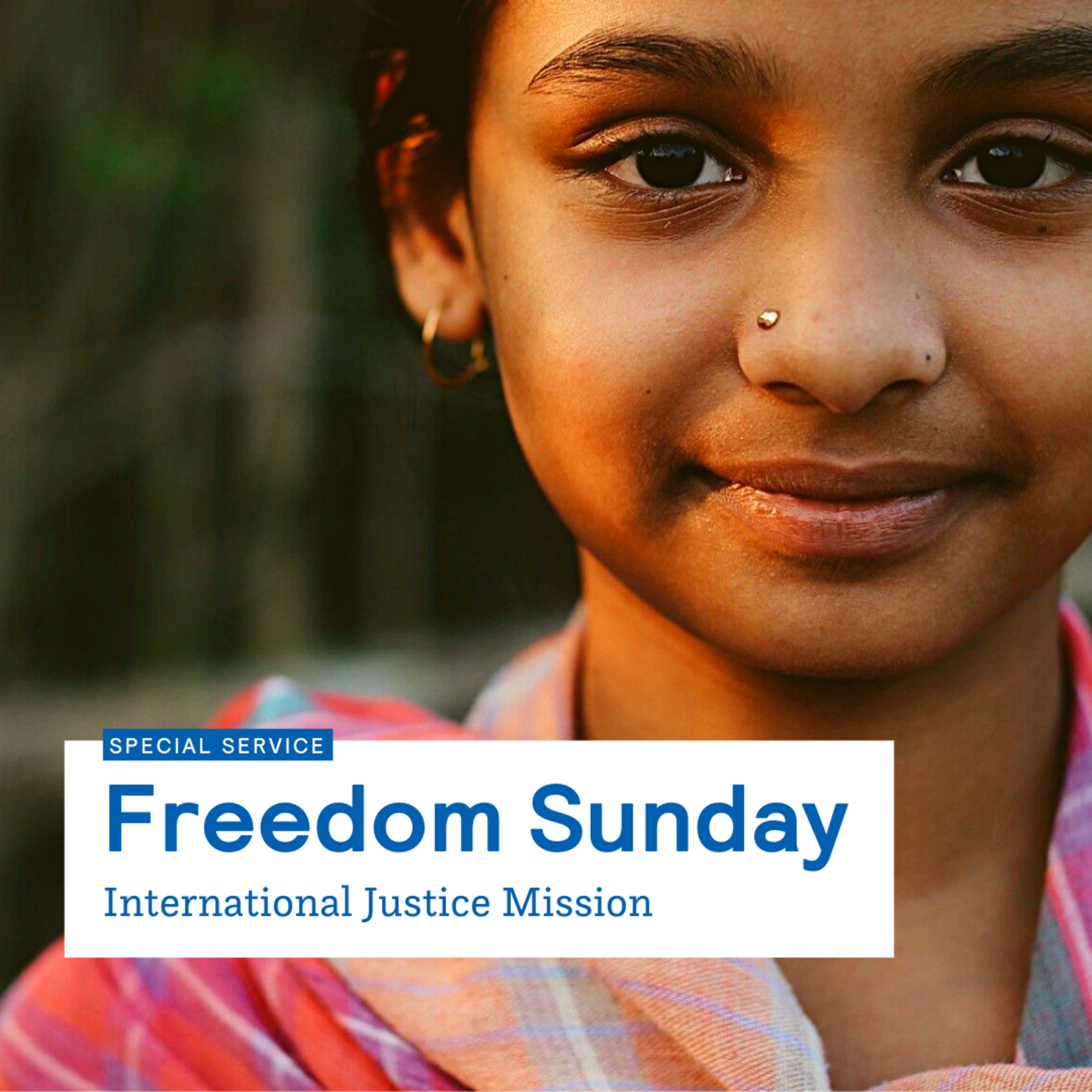 Freedom Sunday: International Justice Mission episode artwork