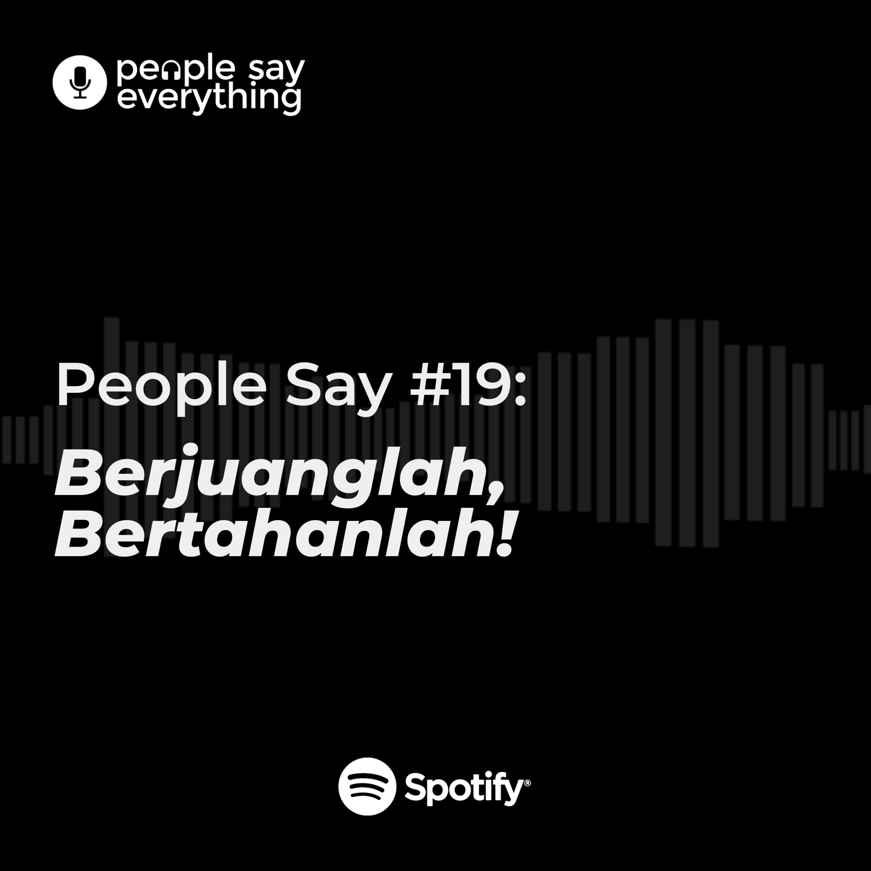 people say everything