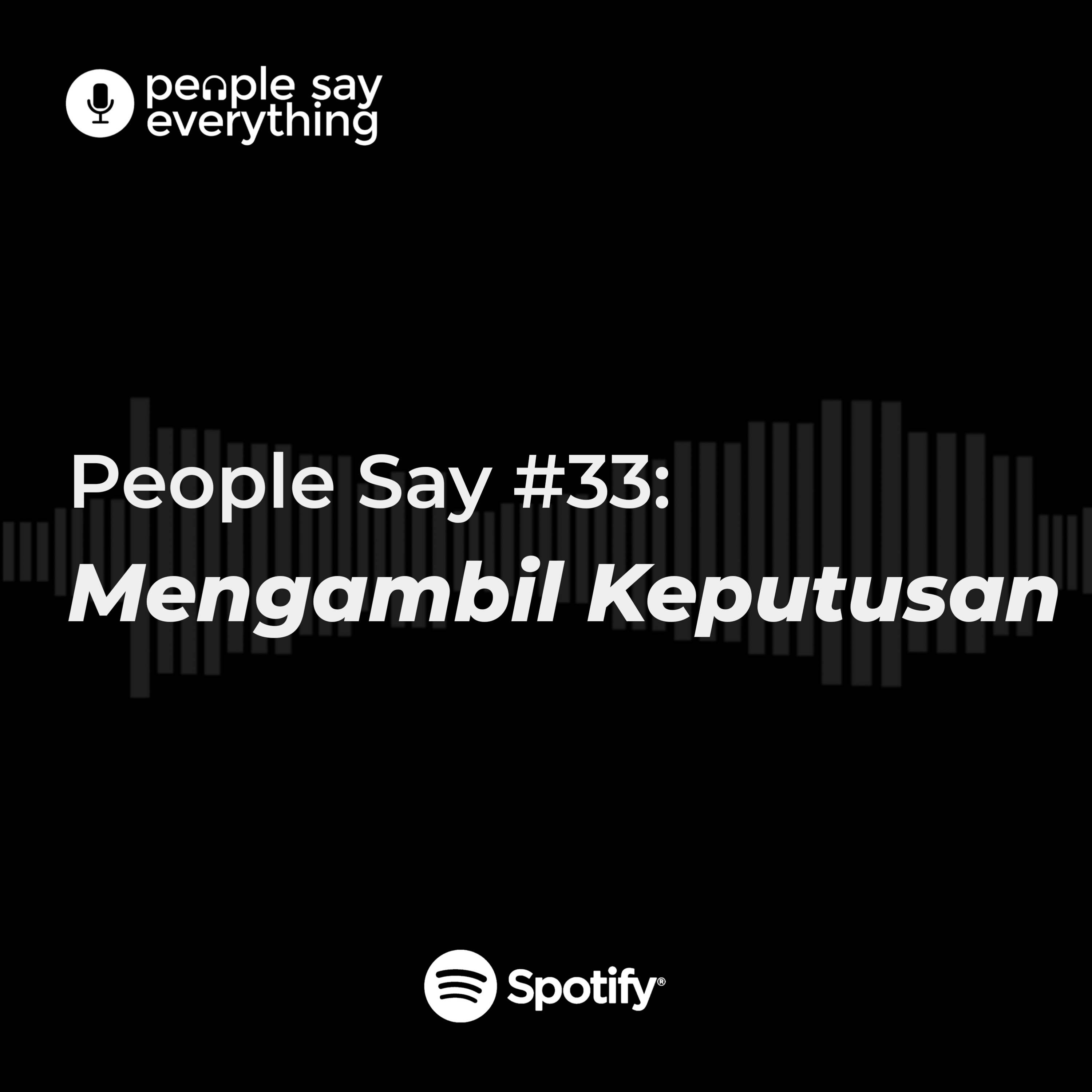 people say everything