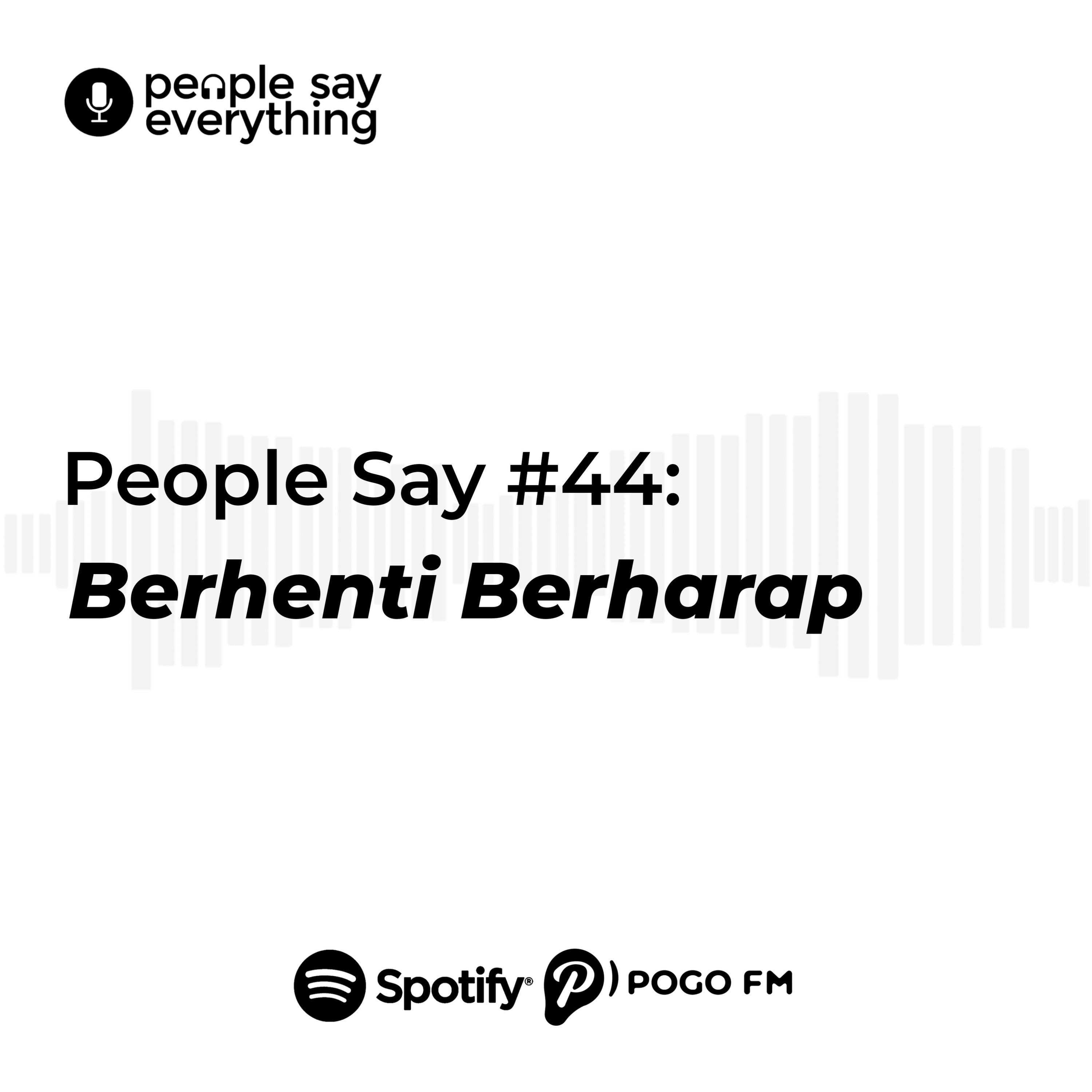 people say everything